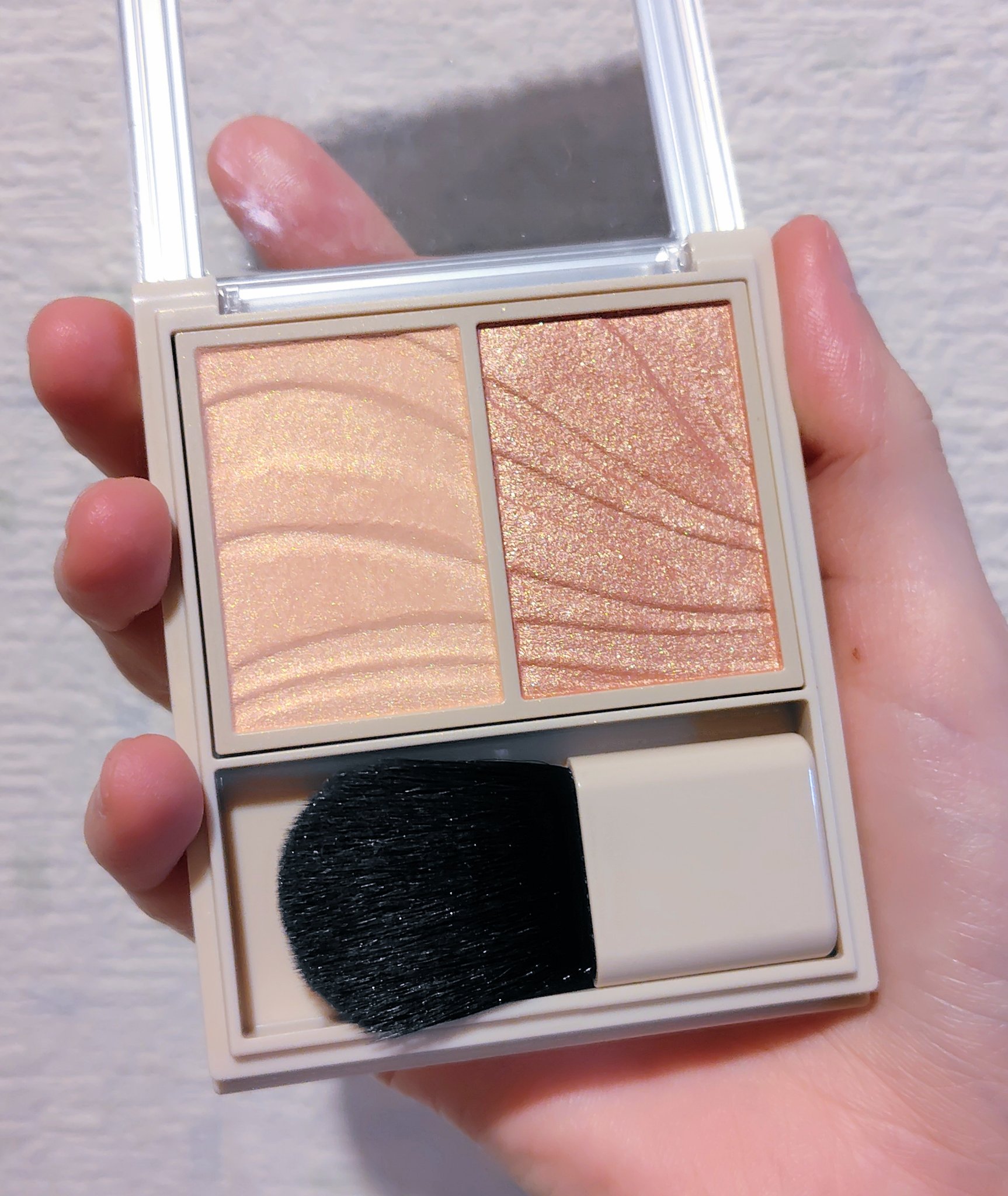 レイヤード フルリ チーク/Visée/パウダーチークを使ったクチコミ（2枚目）