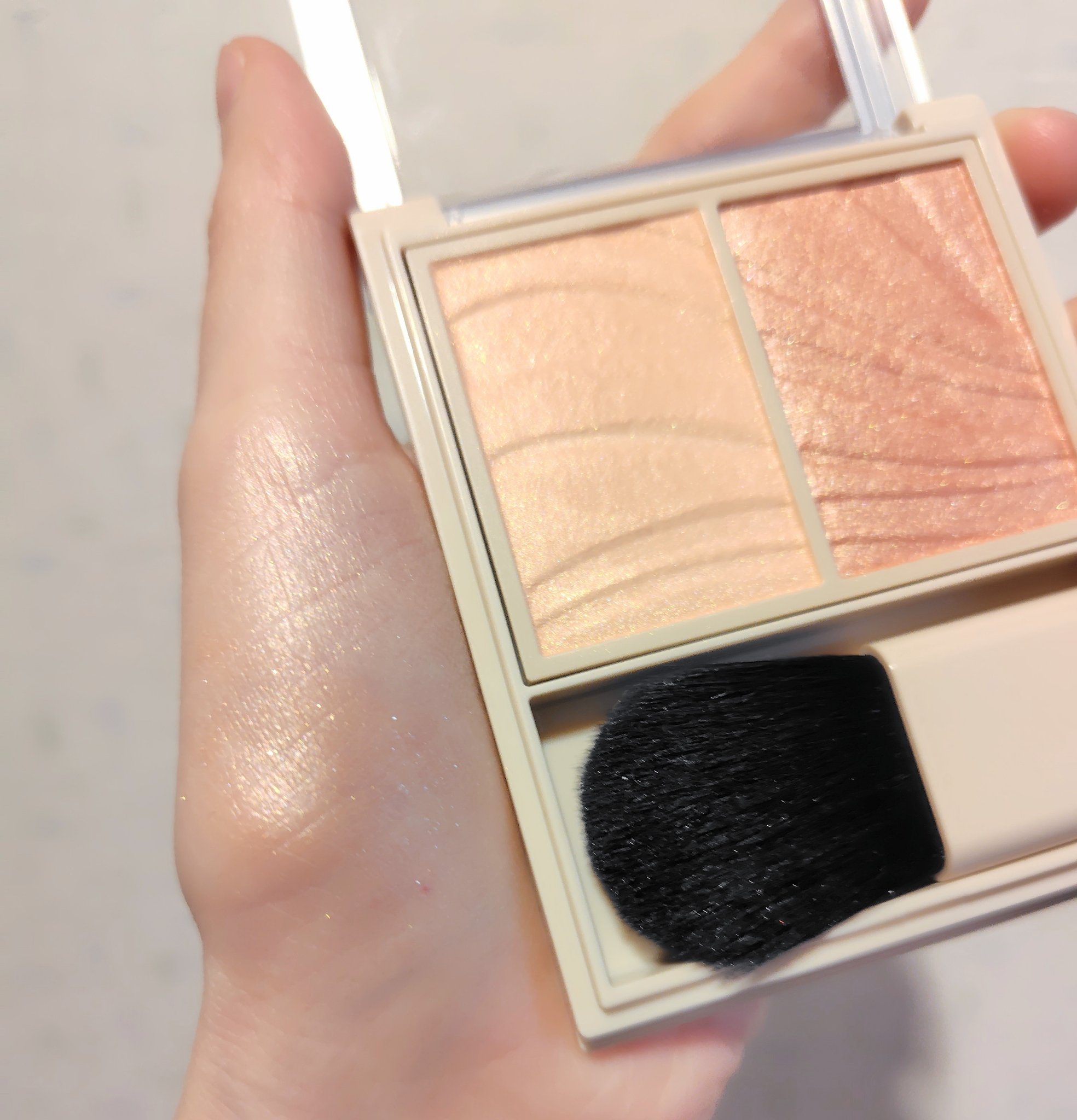 レイヤード フルリ チーク/Visée/パウダーチークを使ったクチコミ（3枚目）