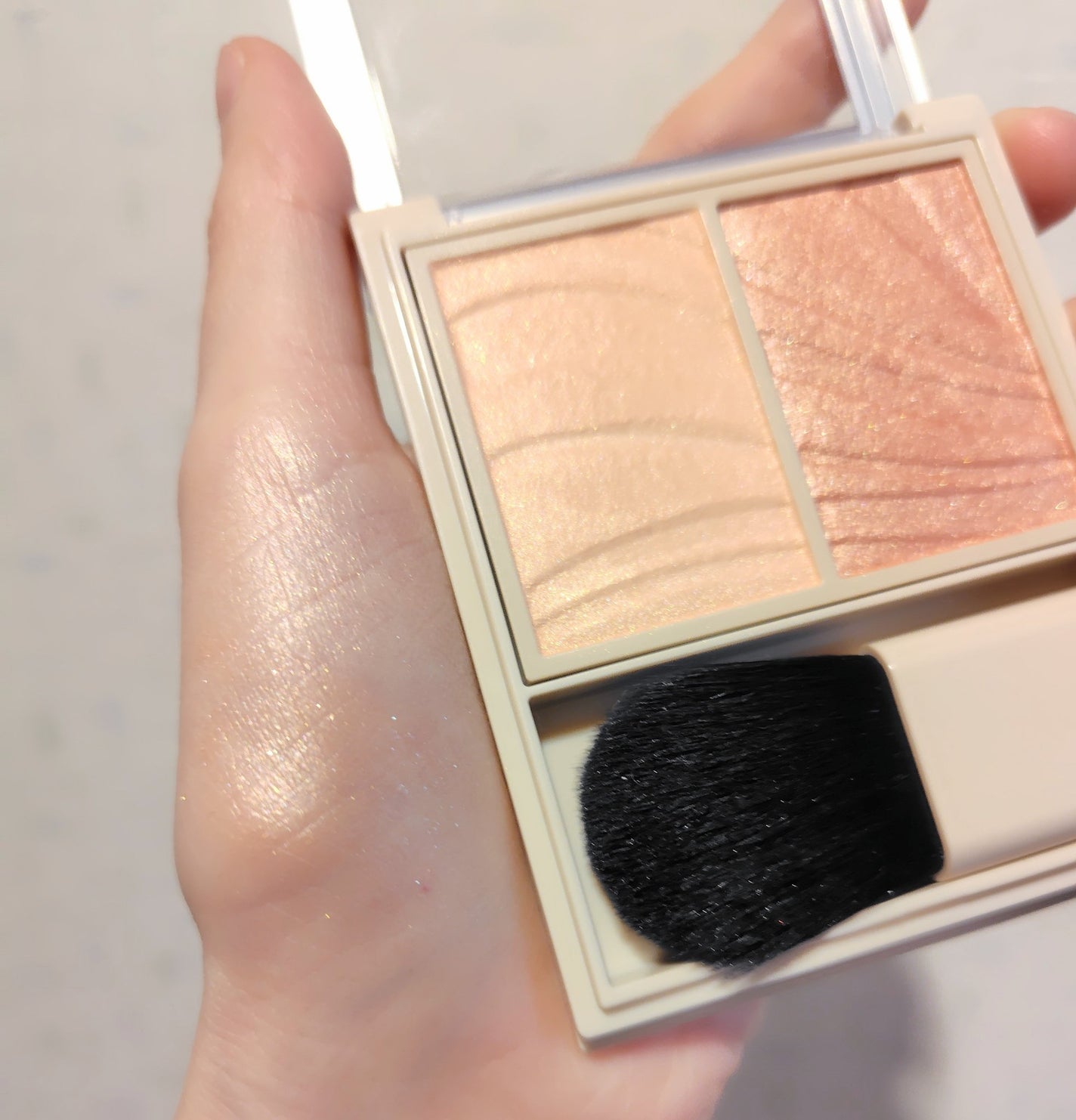 レイヤード フルリ チーク/Visée/パウダーチークを使ったクチコミ(3枚目)