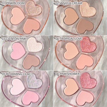 ラブクローバーパレット/2aN/アイシャドウパレットを使ったクチコミ(3枚目)