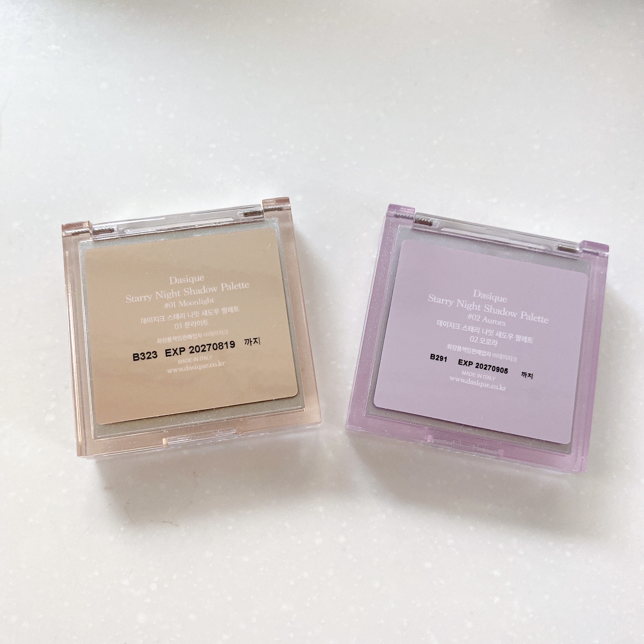 スターリーナイト シャドウパレット/dasique/アイシャドウパレットを使ったクチコミ（3枚目）