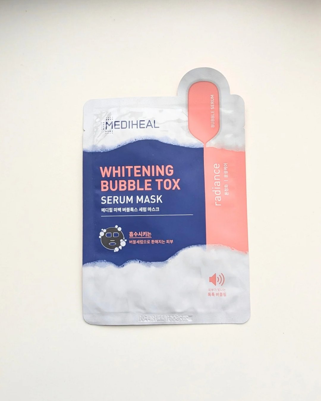 ホワイトニングバブルトックス/MEDIHEAL/シートマスク・パックを使ったクチコミ（2枚目）