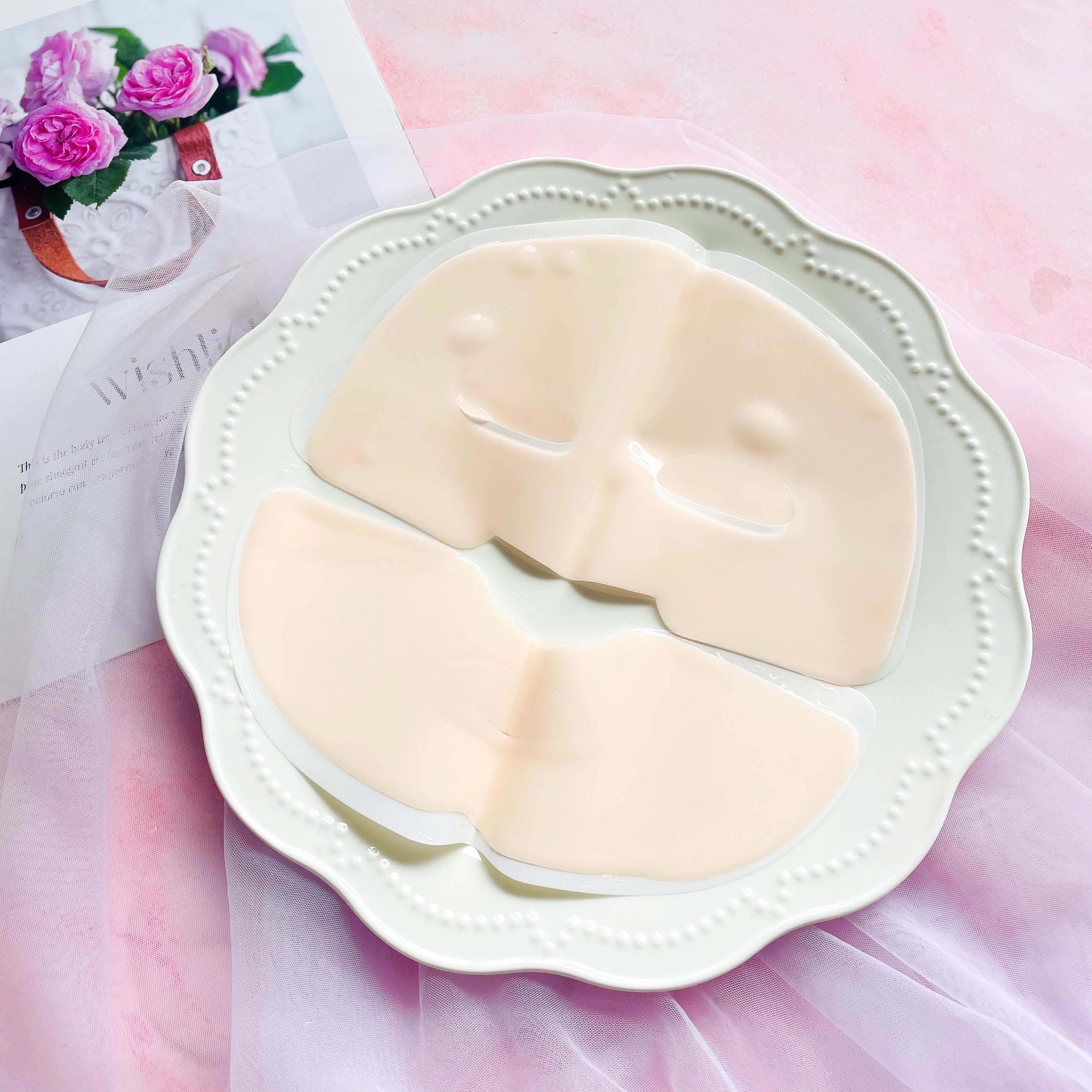 PDRNリジュべネティングフルインハイドロゲルマスク/SAM'U/シートマスク・パックを使ったクチコミ（3枚目）