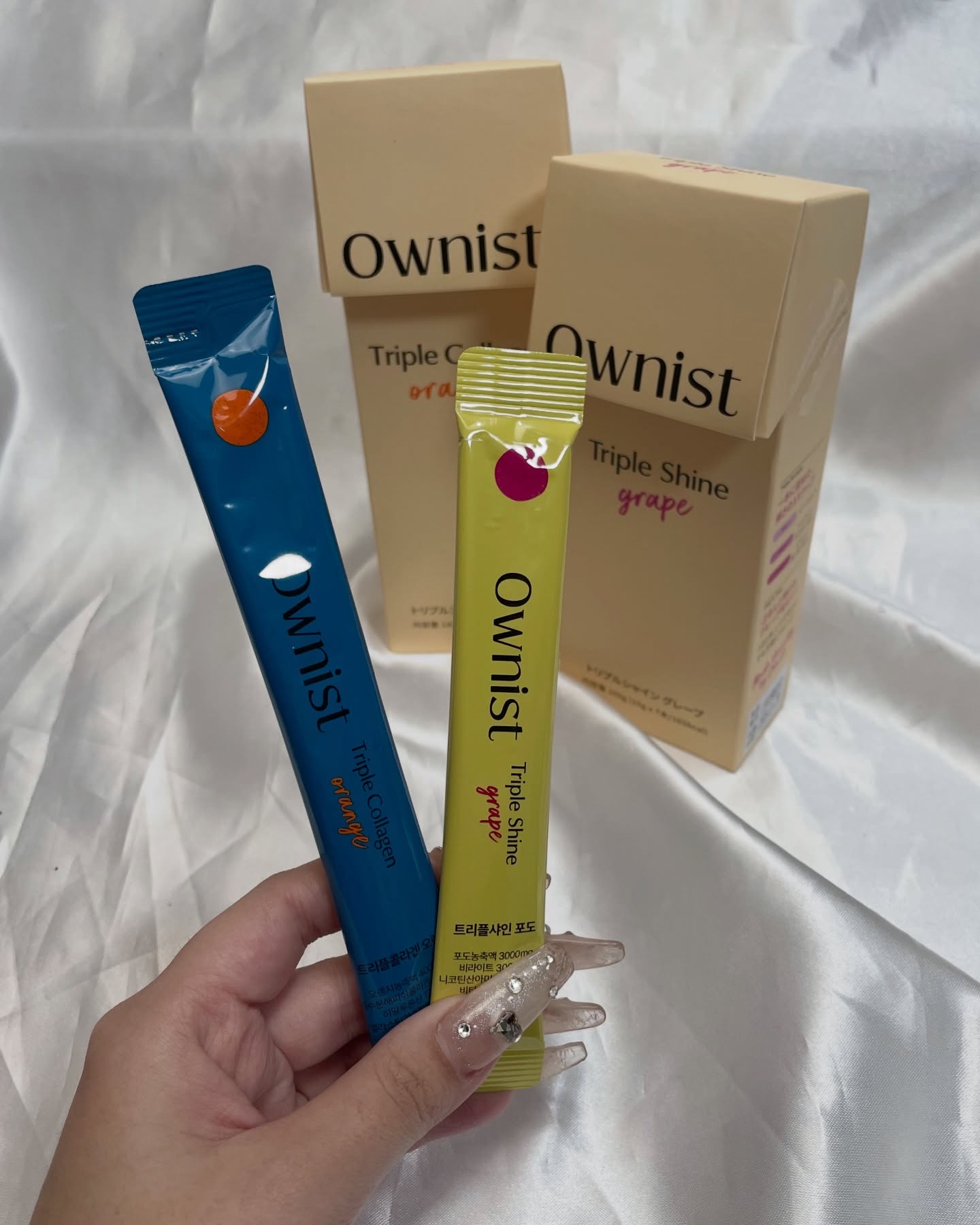 トリプルコラーゲン オレンジ/Ownist/美容サプリメントを使ったクチコミ（2枚目）