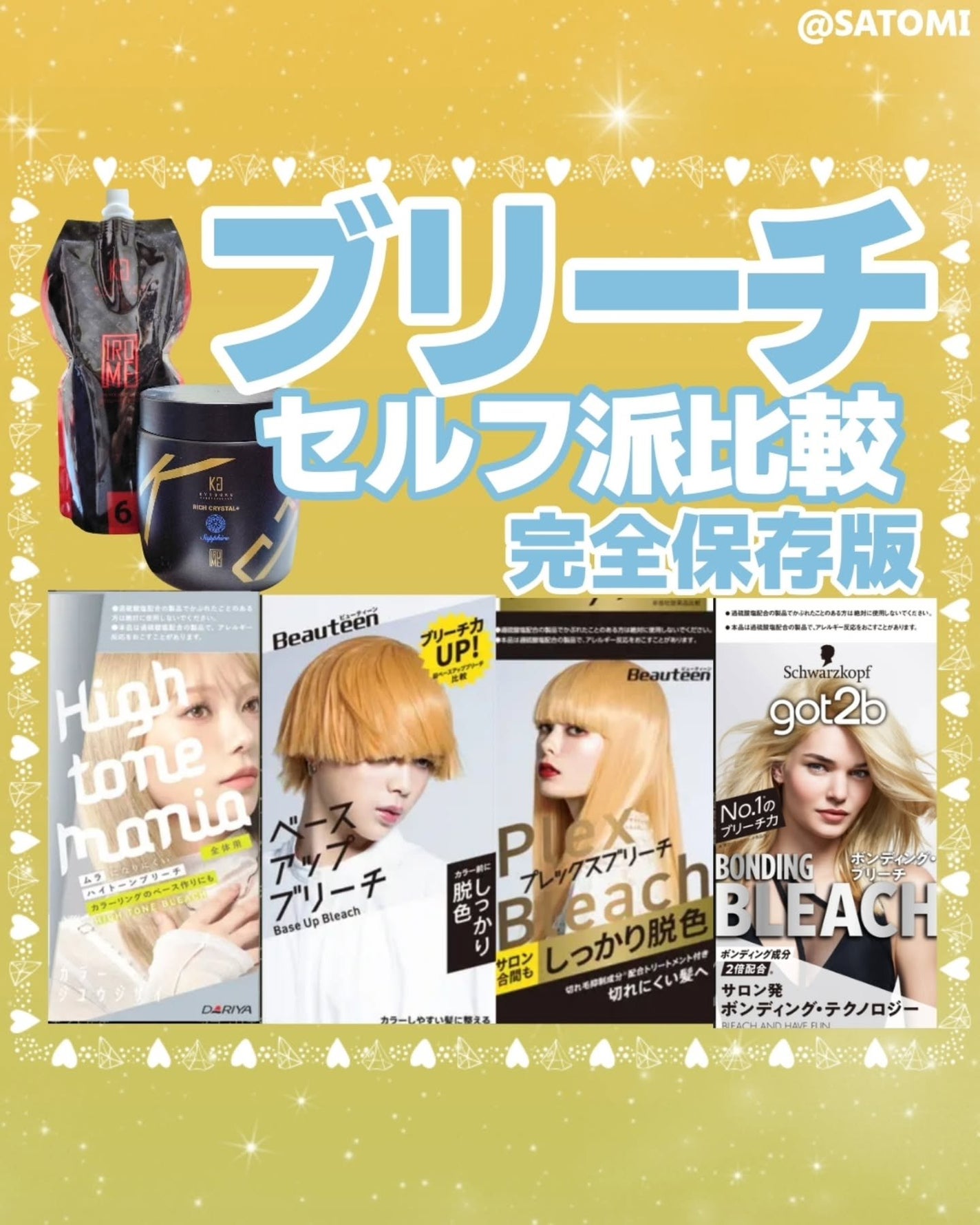 ベースアップブリーチ/ビューティーン/ブリーチ剤を使ったクチコミ(1枚目)