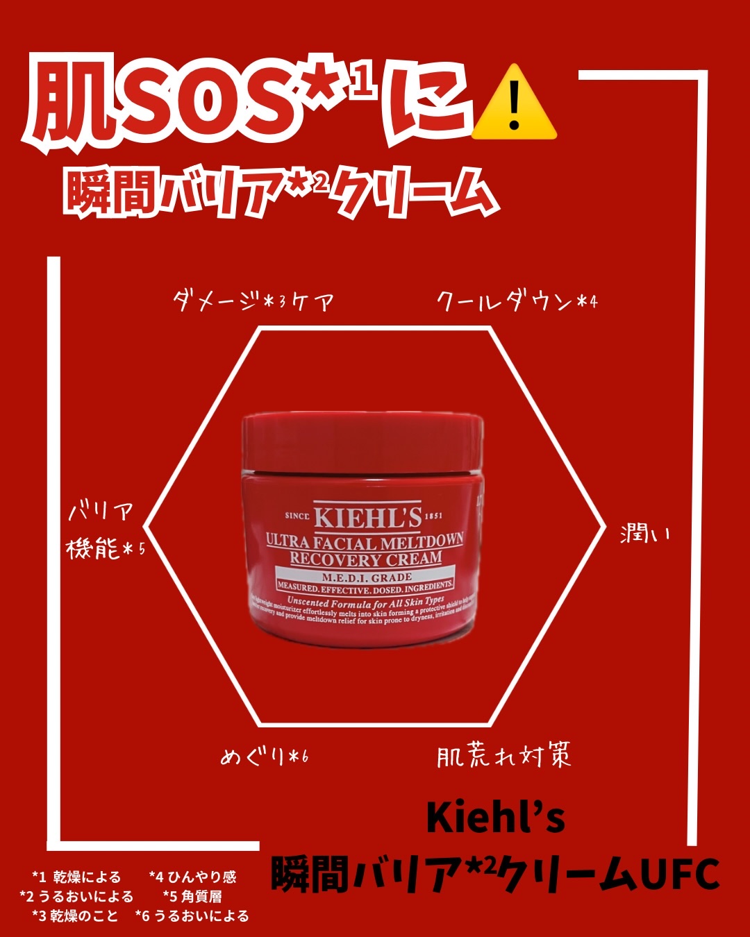 キールズ Rクリーム UFC/Kiehl's/フェイスクリームを使ったクチコミ（1枚目）