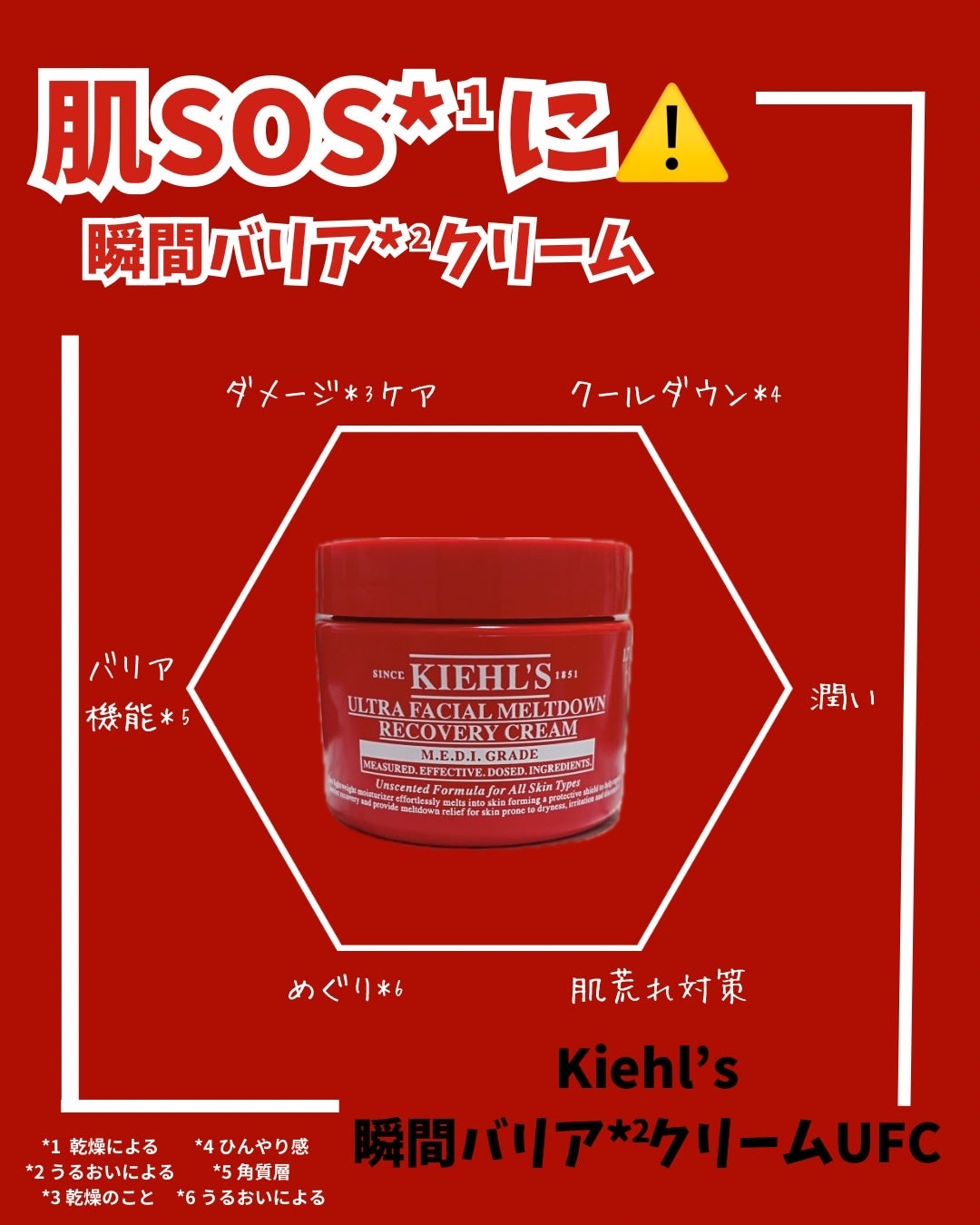 キールズ Rクリーム UFC/Kiehl's/フェイスクリームを使ったクチコミ(1枚目)