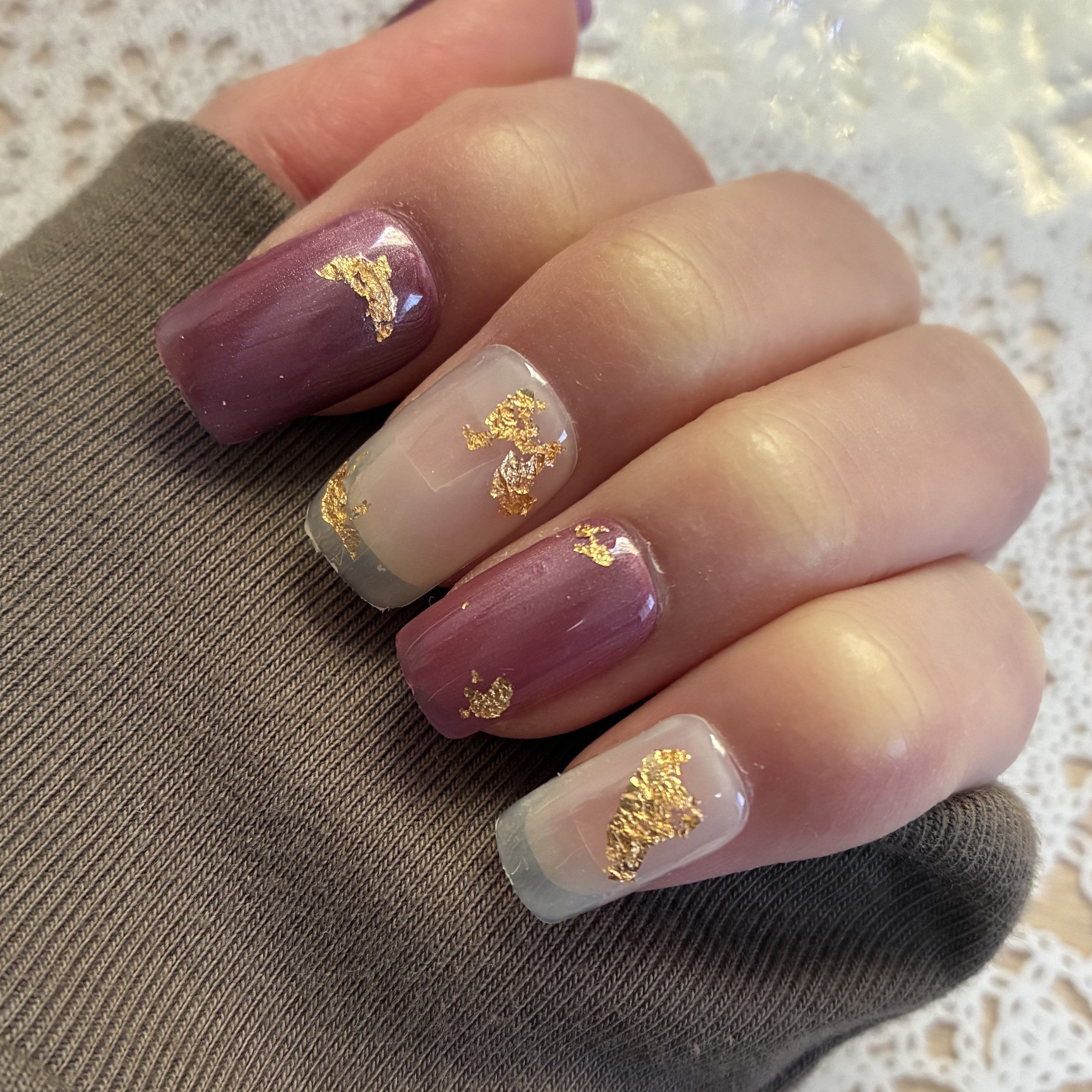 ジェルネイル（ライト対応）/セリア/ジェルネイルを使ったクチコミ（2枚目）