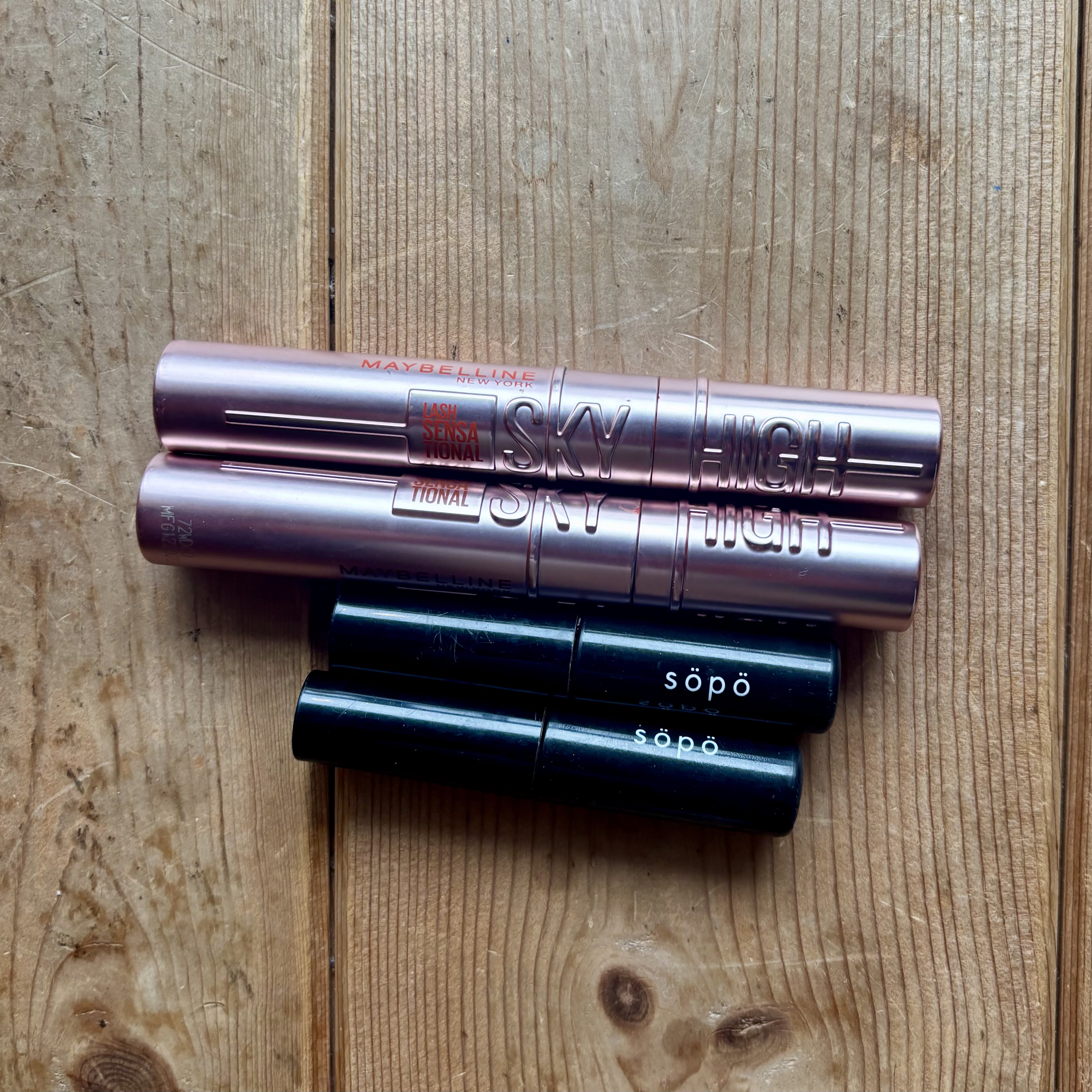 カラーマスカラ/sopo/マスカラを使ったクチコミ（1枚目）