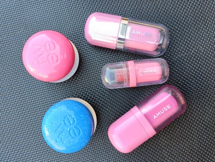 ジェルフィットティント ピンクもも/AMUSE/リップティントの画像