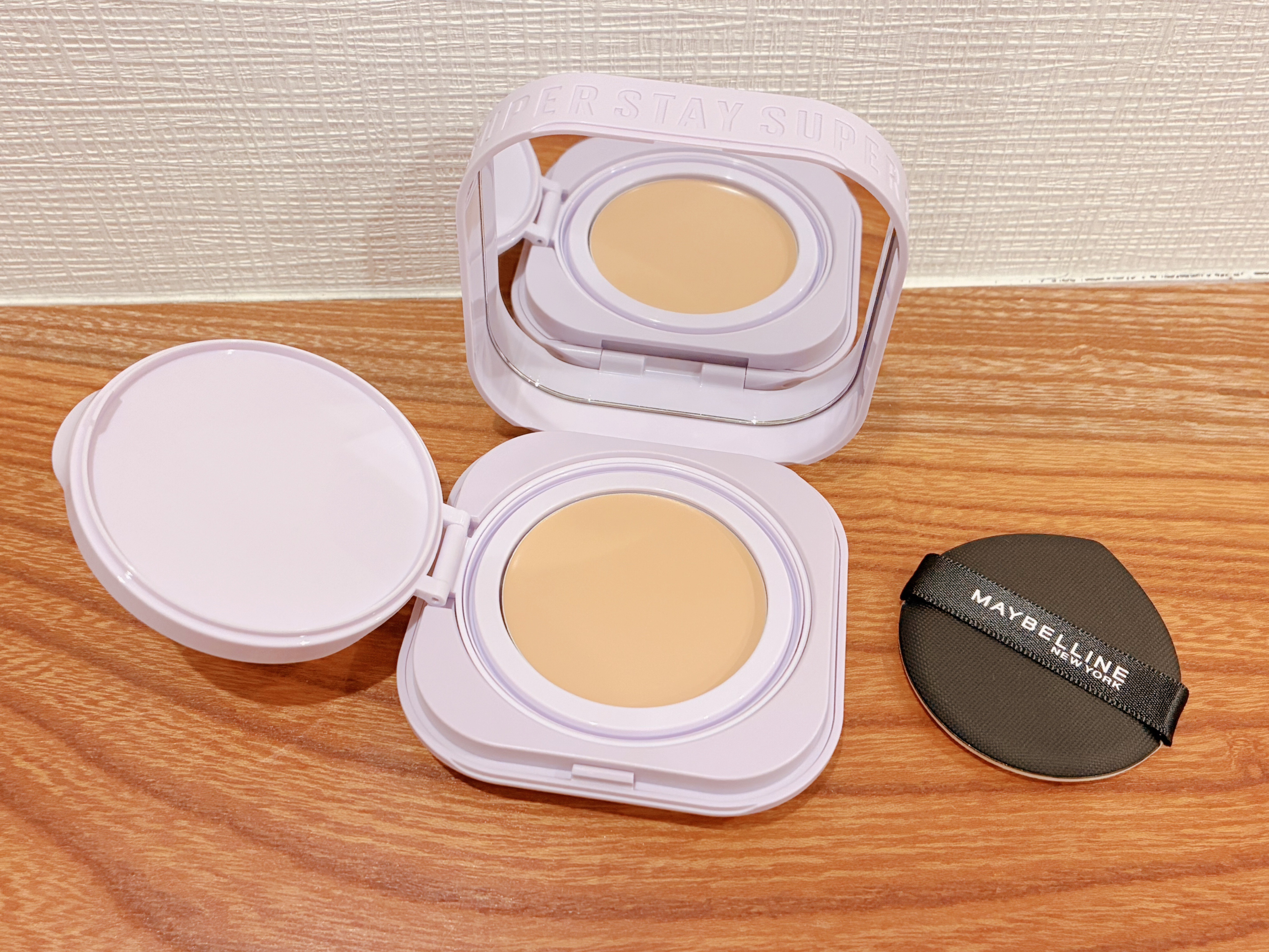 SPステイ クリームパクト ファンデーション/MAYBELLINE NEW YORK/クリーム・エマルジョンファンデーションを使ったクチコミ（2枚目）