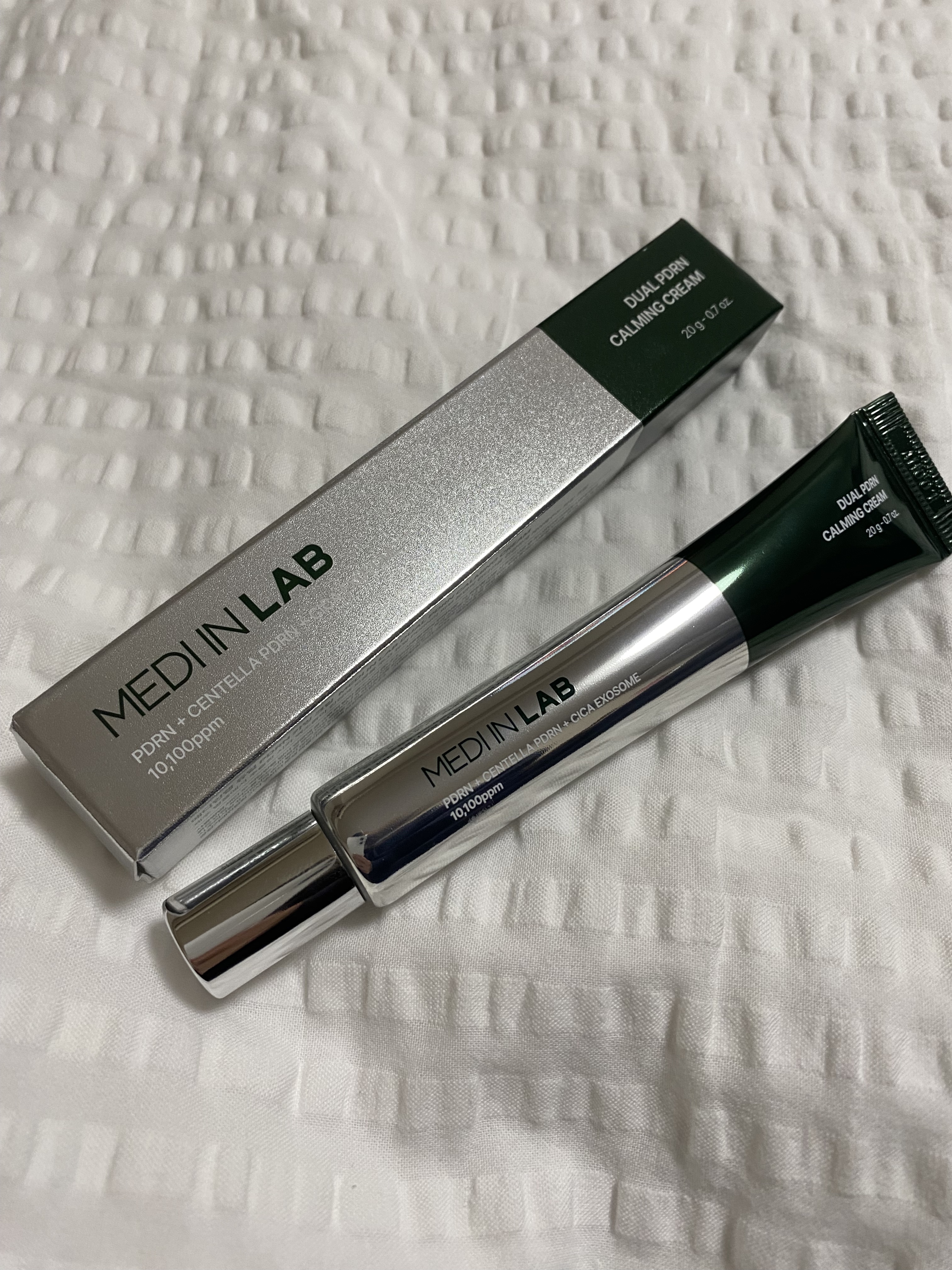 デュアルPDRNカーミングクリーム/MEDI IN LAB/フェイスクリームを使ったクチコミ（3枚目）