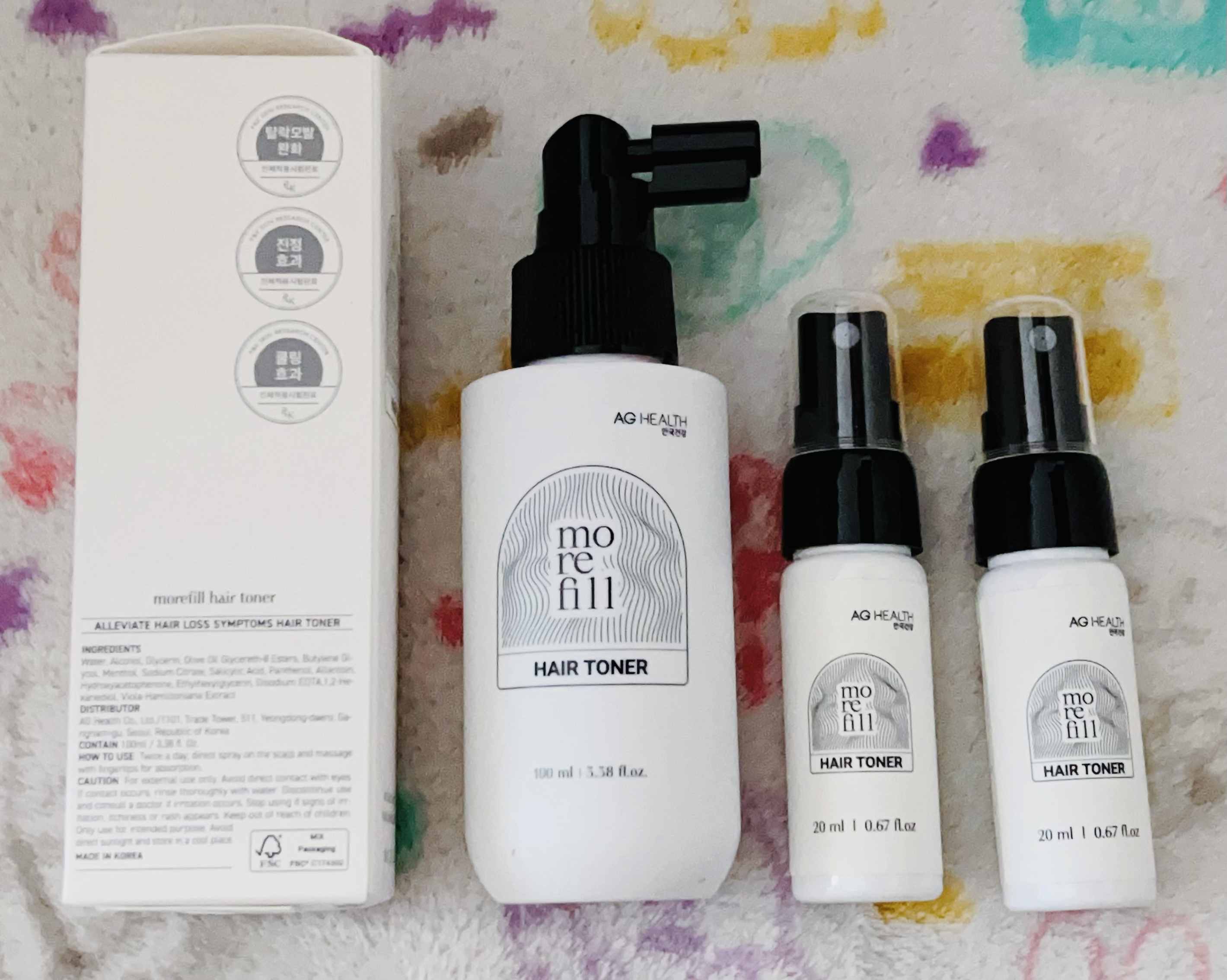 モリフィール ヘアトナーのクチコミ「ヘアトナーって初めて聞きました。
髪にボリュームを出すために使うものなのですね。
普通にスプレ.....」（2枚目）