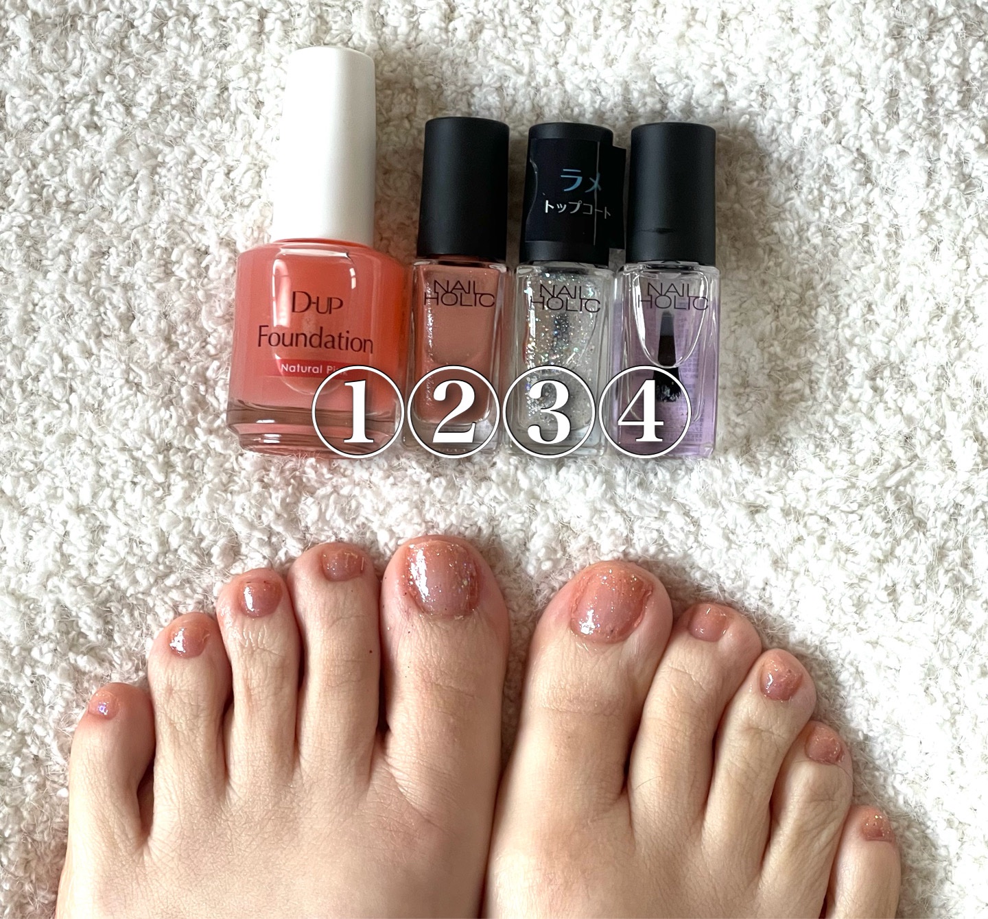 ネイルホリック Top coat/ネイルホリック/ネイルトップコートを使ったクチコミ（2枚目）