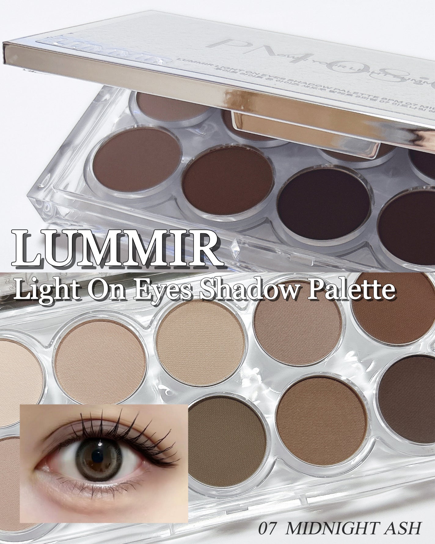 ライトオンアイズシャドウパレット/ルミル/アイシャドウパレットを使ったクチコミ(1枚目)