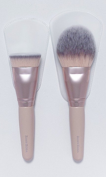 パウダーファンブラシ/ロージーローザ/メイクブラシを使ったクチコミ(2枚目)