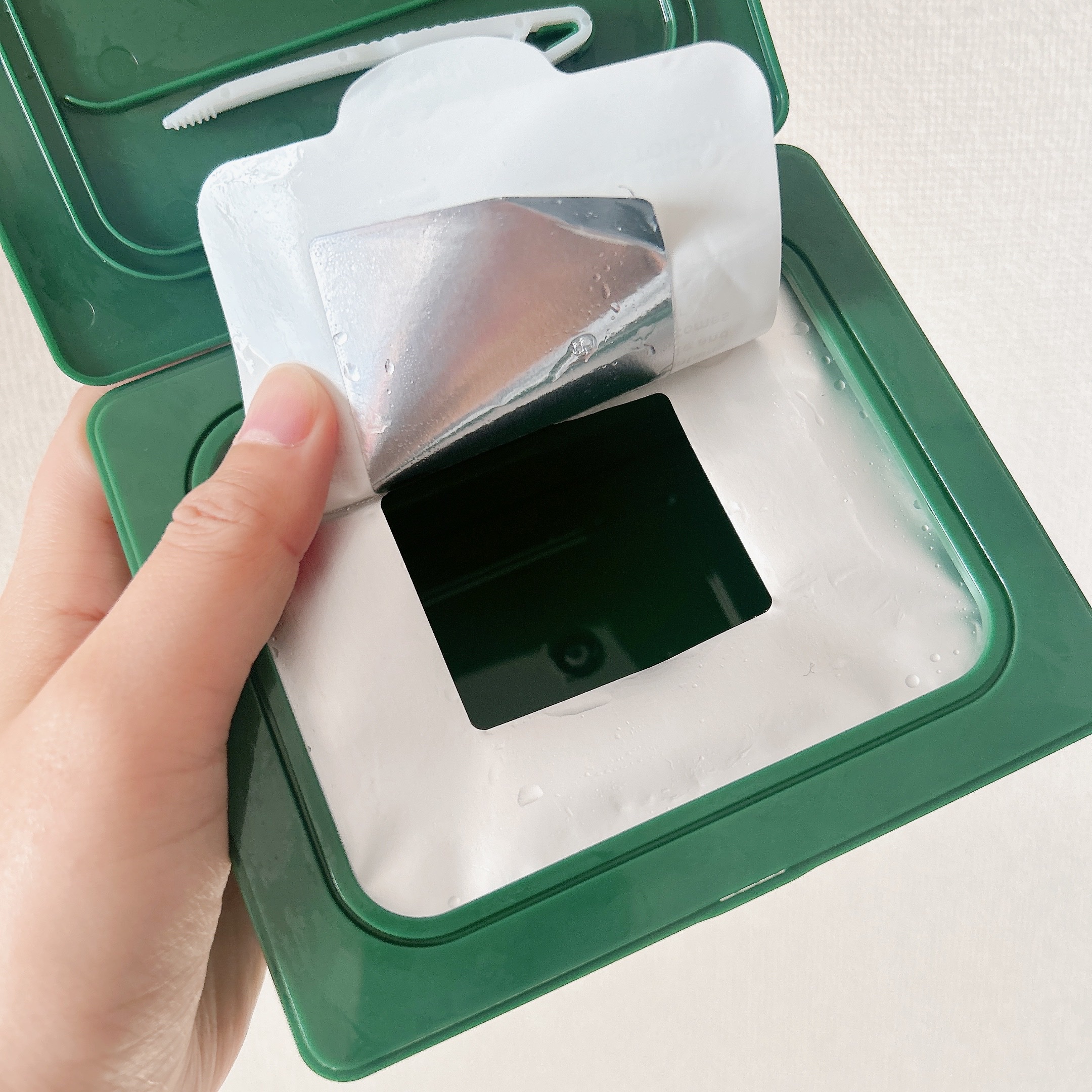 Milk Touch ヘデラヘリックス デイリー＆クイック スージングマスクのクチコミ「\ 使い切りレビュー💚💚 /

Milk Touch
ヘデラヘリックス デイリー＆クイック ス.....」（2枚目）