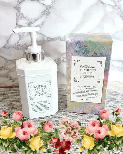 パフュームボディウォッシュ リリームスクホワイトティー/TEABLESS/ボディソープを使ったクチコミ(1枚目)