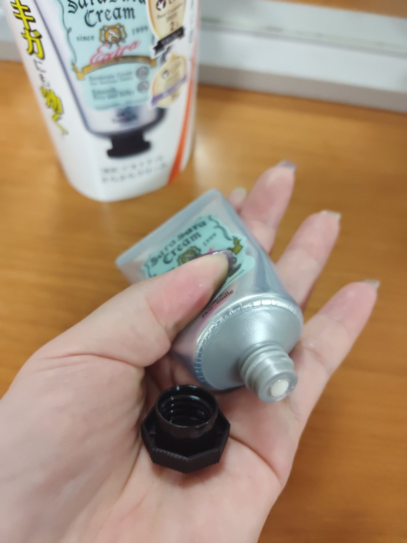 薬用さらさらクリーム/デオナチュレ/デオドラント・制汗剤を使ったクチコミ(4枚目)