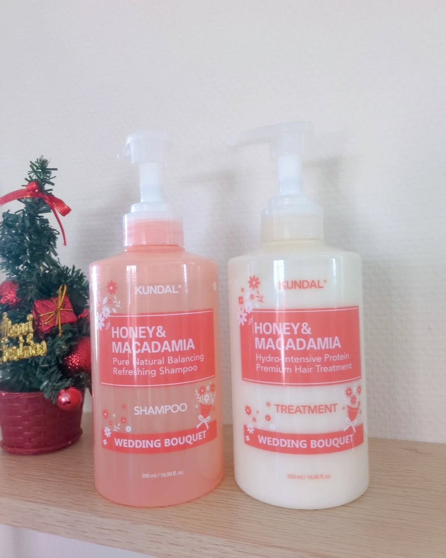 ハニー&マカデミア シャンプー&トリートメント『ウェディングブーケの香り』/KUNDAL/市販シャンプーを使ったクチコミ(2枚目)