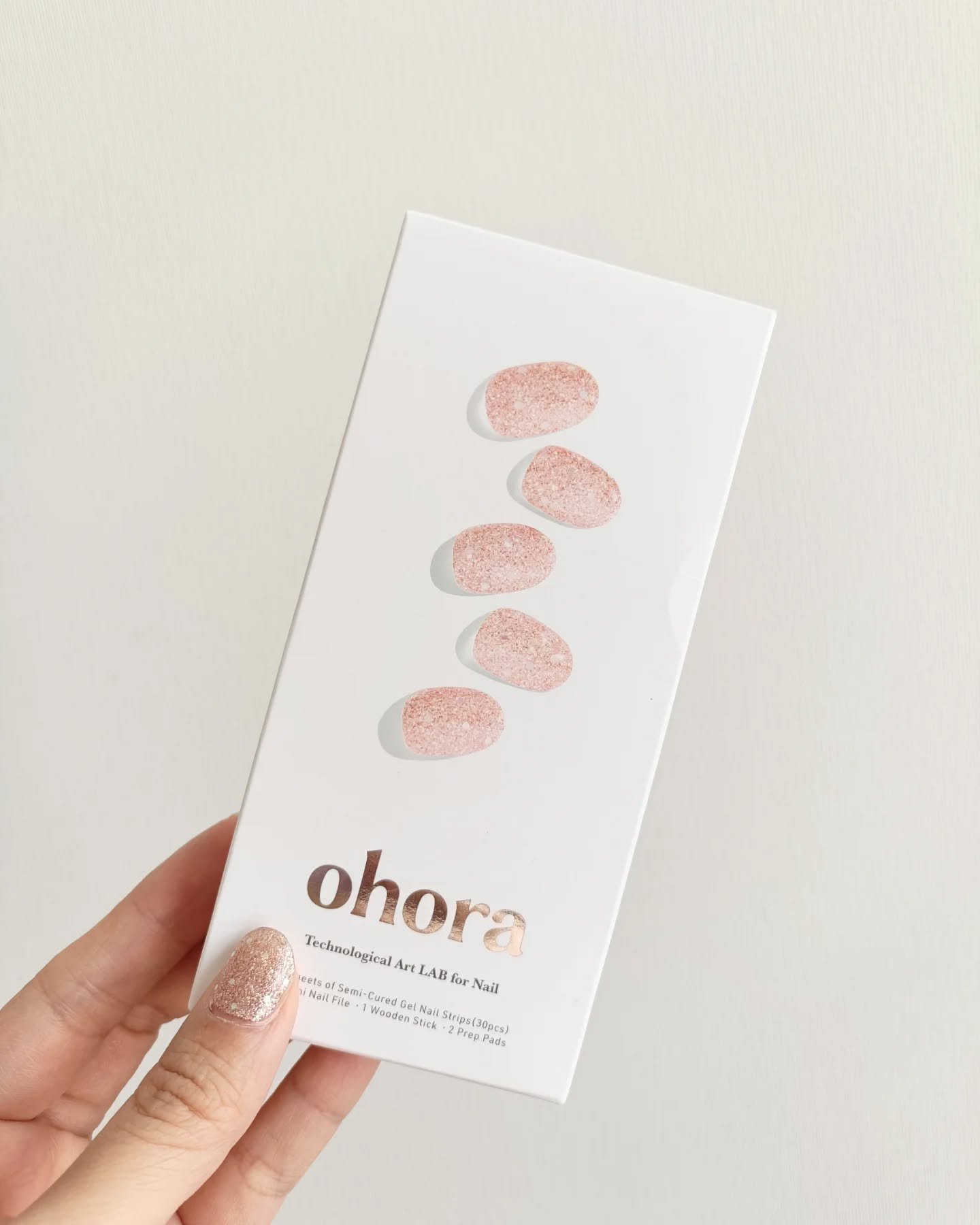 セミキュアジェルネイル（ハンド）/ohora/ネイルシールを使ったクチコミ（3枚目）