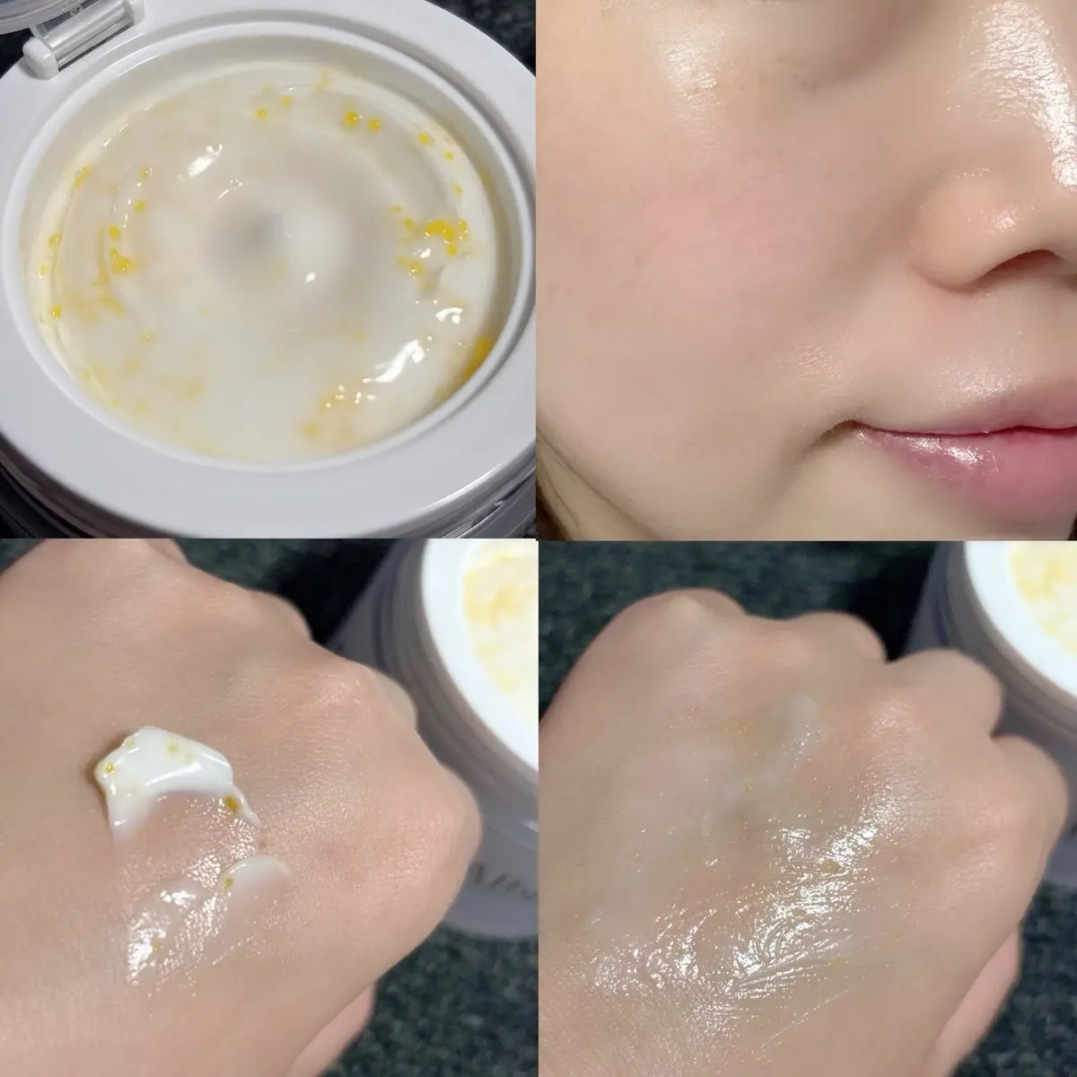 ビタトーニングカプセルクリーム 55g/ダルバ/フェイスクリームを使ったクチコミ（3枚目）