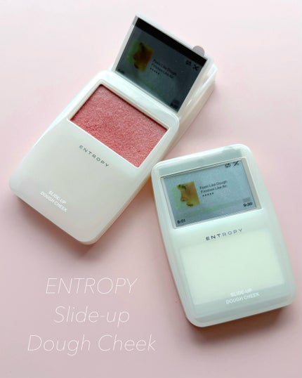 スライドアップドウチーク/ENTROPY/ジェル・クリームチークを使ったクチコミ(1枚目)