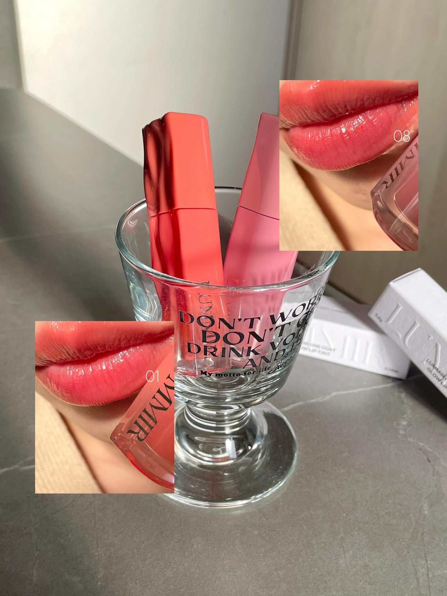 ONE COAT グロウティント/Lummir/リップティントを使ったクチコミ(2枚目)