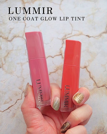 ワンコート グロウ リップティント/Lummir/リップティントを使ったクチコミ(1枚目)