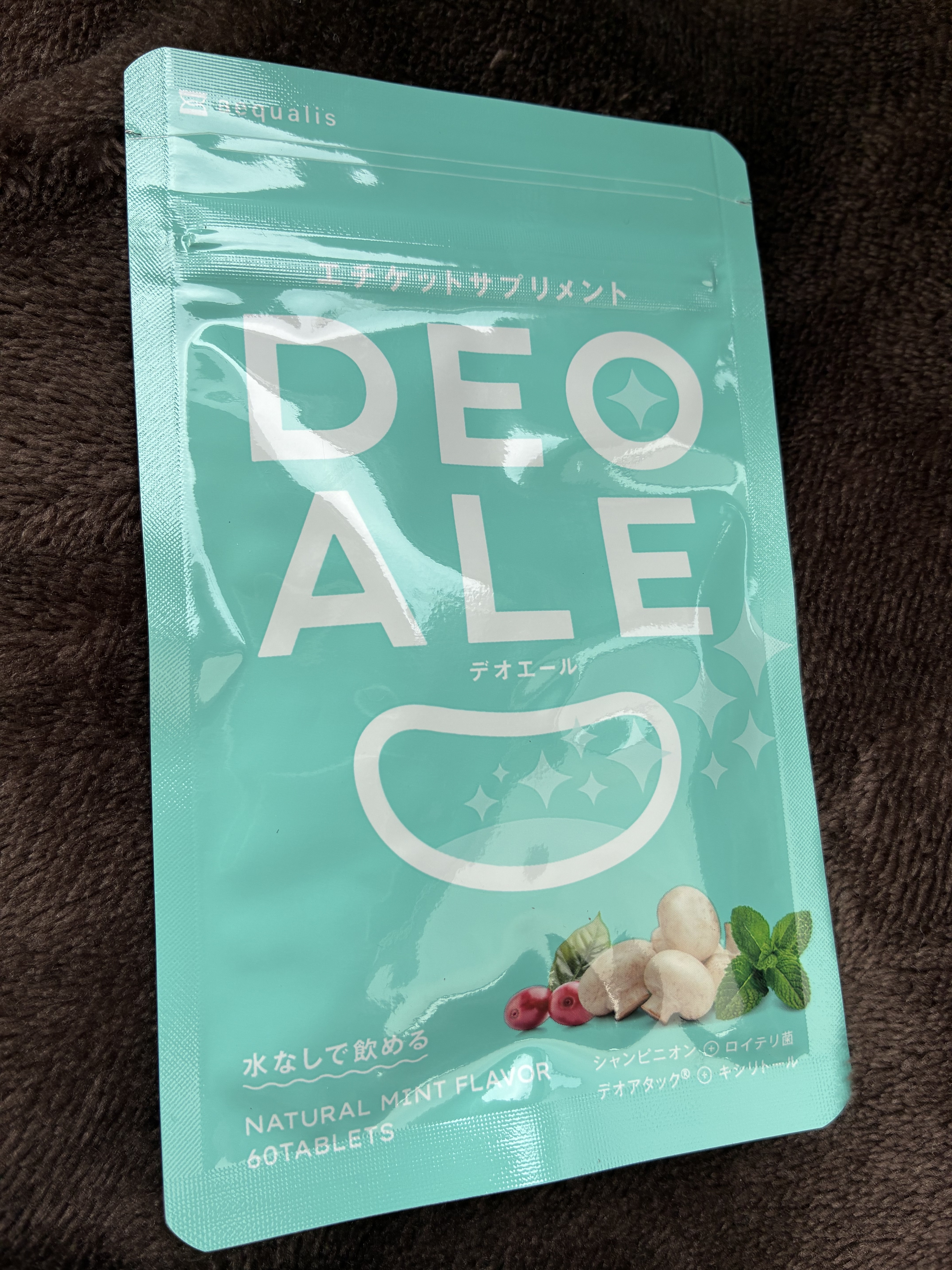 aequalis エチケットサプリメントDEOALEのクチコミ「定期便で購入しました!!

aequalis エチケットサプリメントDEOALE

小粒のタブ.....」（2枚目）