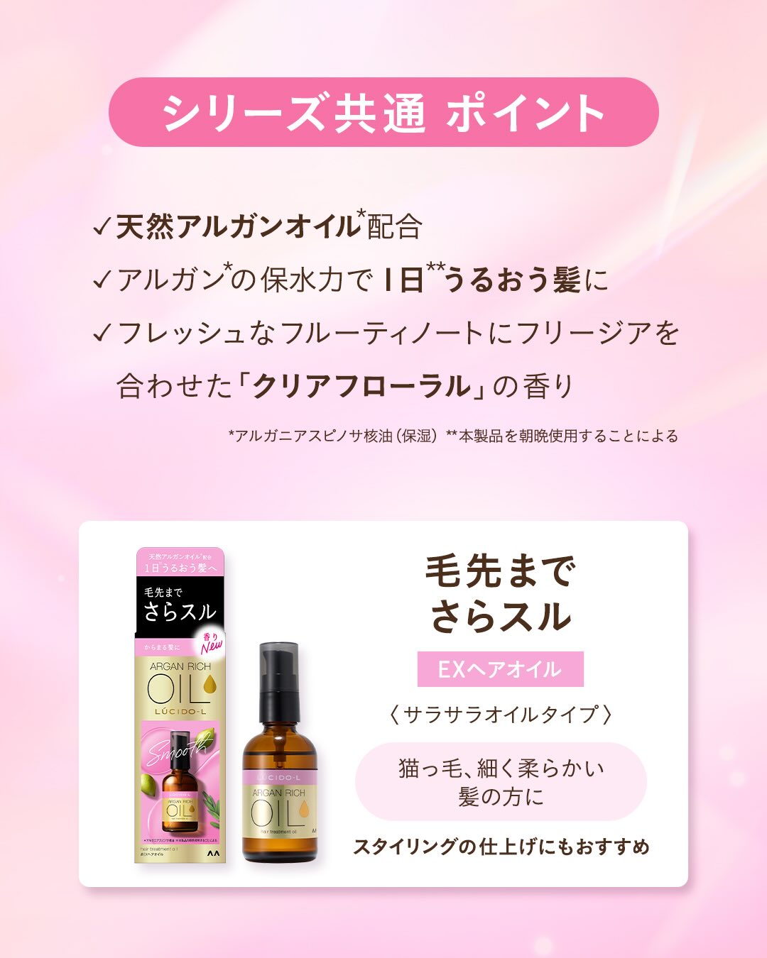 オイルトリートメント #EXヘアオイル/ルシードエル/ヘアオイルを使ったクチコミ（3枚目）