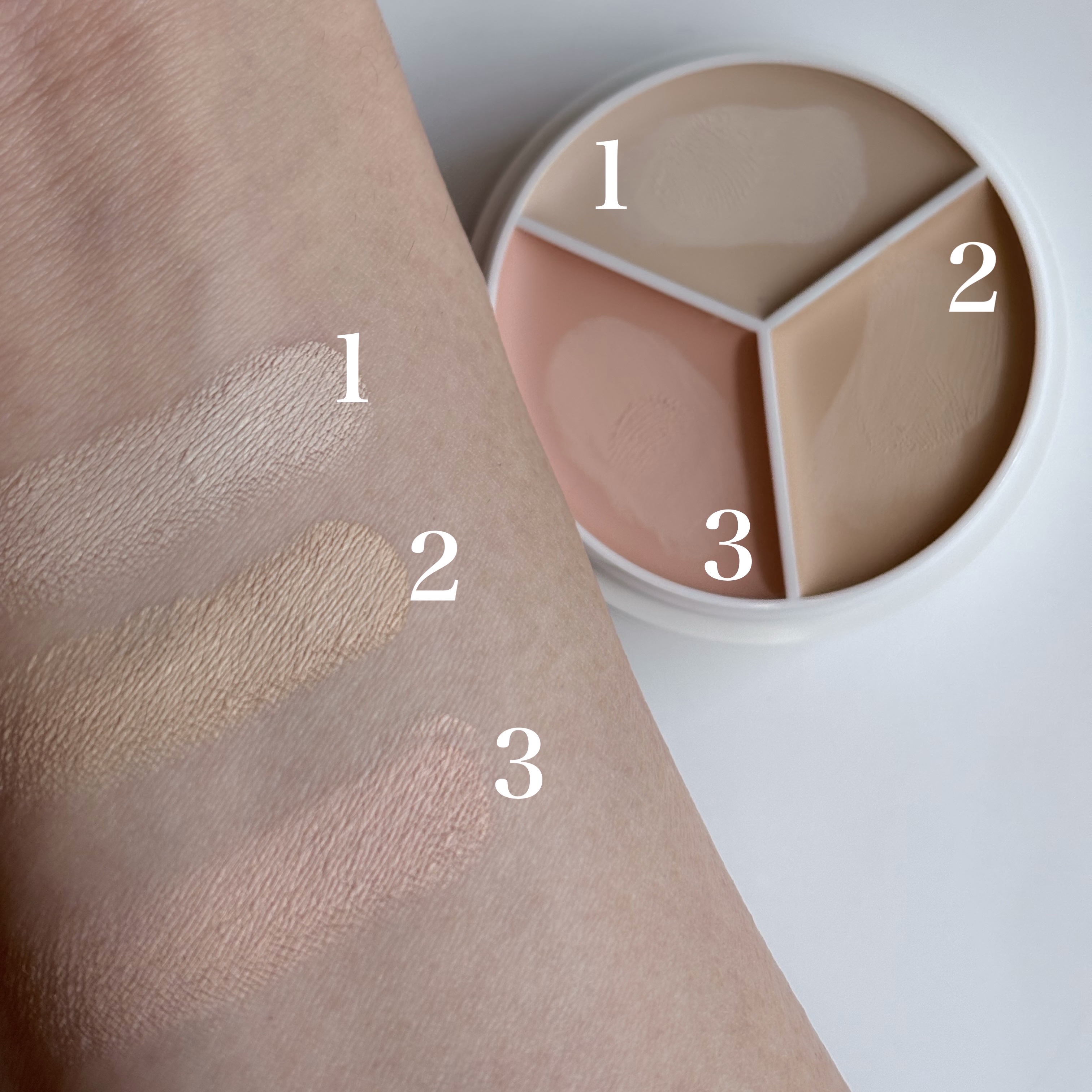 カバーアッププロコンシーラー/TFIT/パレットコンシーラーを使ったクチコミ（2枚目）