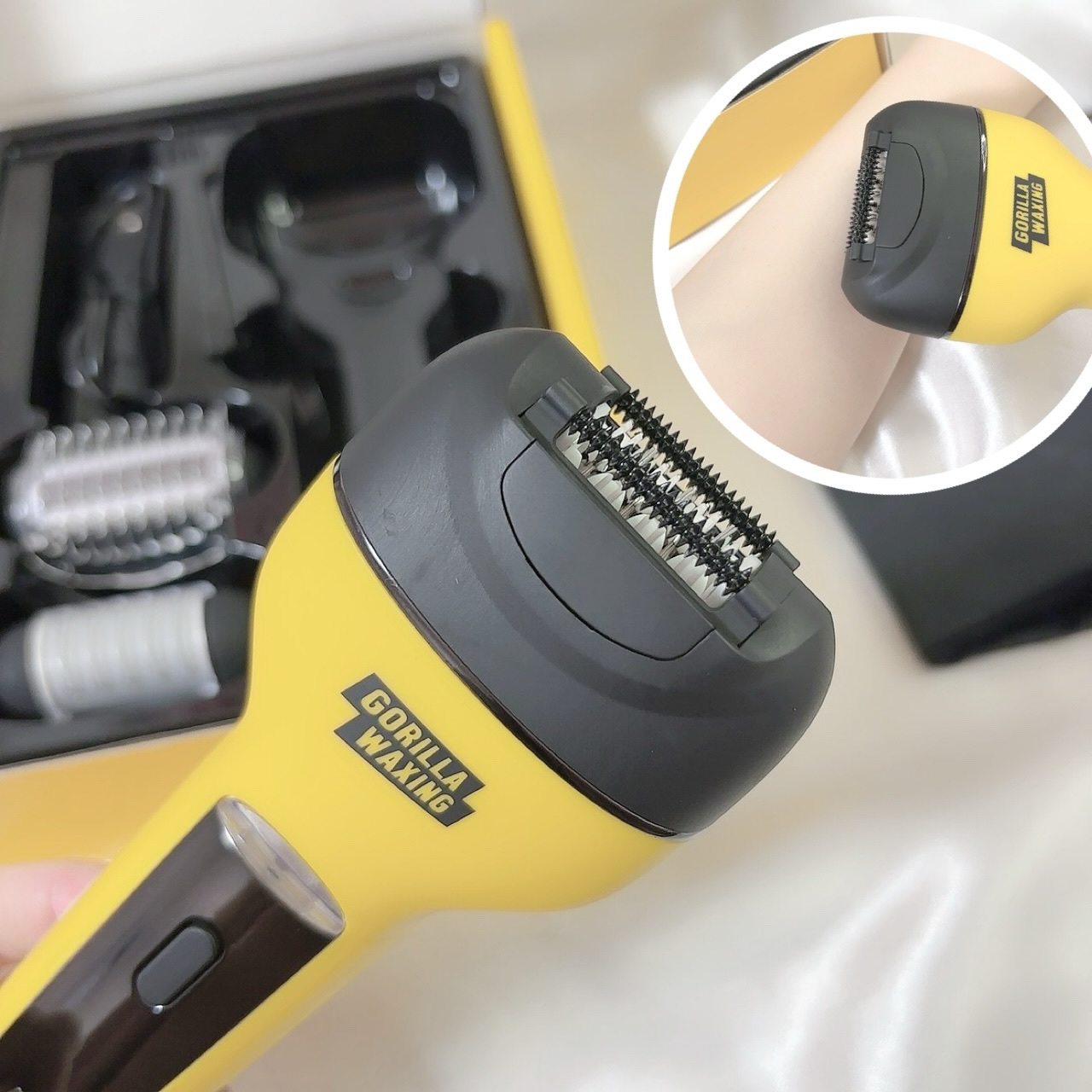 3 in 1脱毛器 (ボディ用脱毛器)/PURPLE GORILLA/家庭用脱毛器を使ったクチコミ（1枚目）