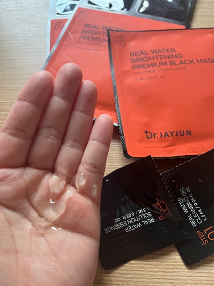 ジェイジュン ブラック水光マスク/JAYJUN/シートマスク・パックを使ったクチコミ(3枚目)