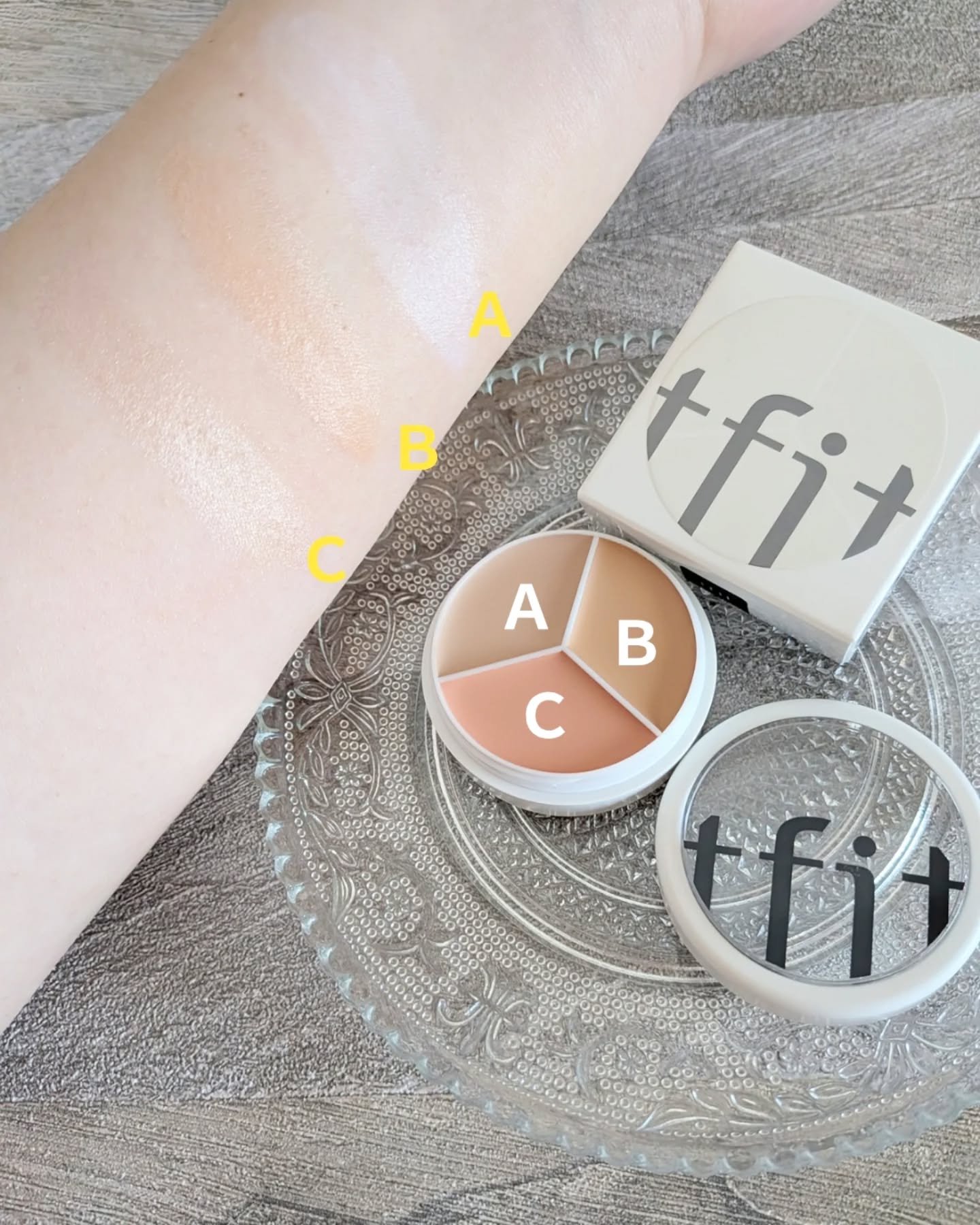 カバーアッププロコンシーラー/TFIT/パレットコンシーラーを使ったクチコミ（3枚目）