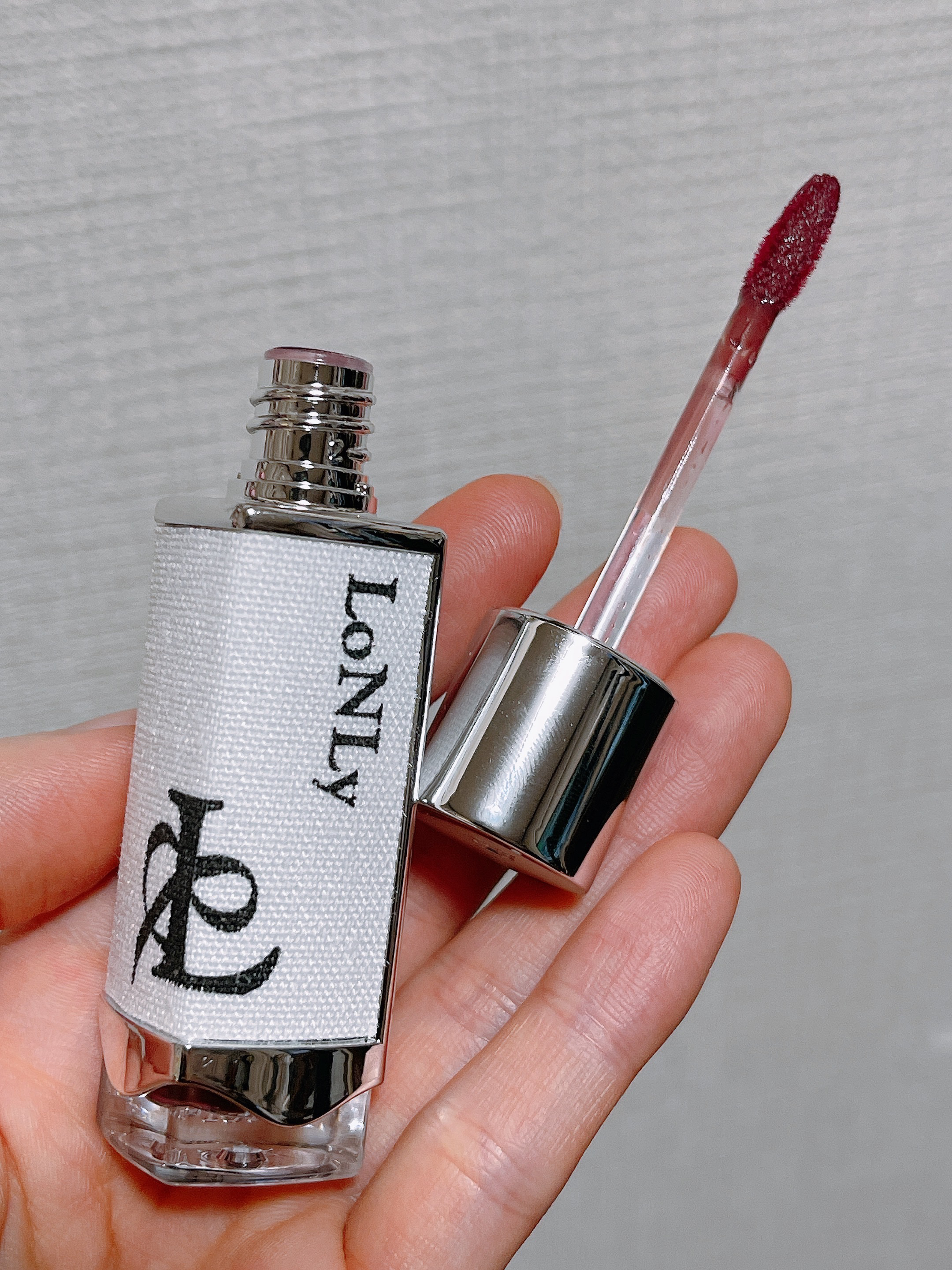 キャンドルライトジュレティント/LoNLy /リップティントを使ったクチコミ（2枚目）