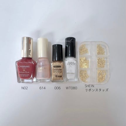 カラフルネイルズ/キャンメイク/マニキュアを使ったクチコミ(4枚目)