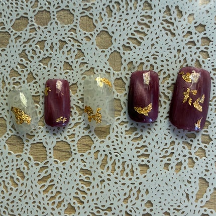 ジェルネイル(ライト対応)/セリア/ジェルネイルを使ったクチコミ(4枚目)