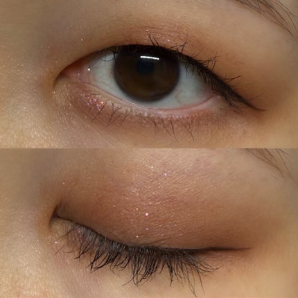 マルチグリッターカラー/ENBAN TOKYO/単色アイシャドウを使ったクチコミ(2枚目)