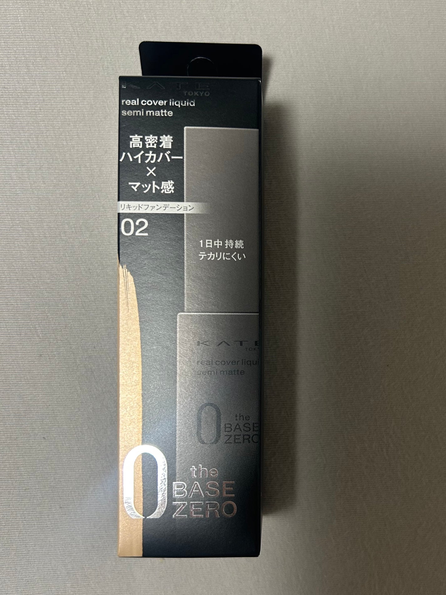 リアルカバーリキッド(セミマット)/KATE/リキッドファンデーションを使ったクチコミ(1枚目)