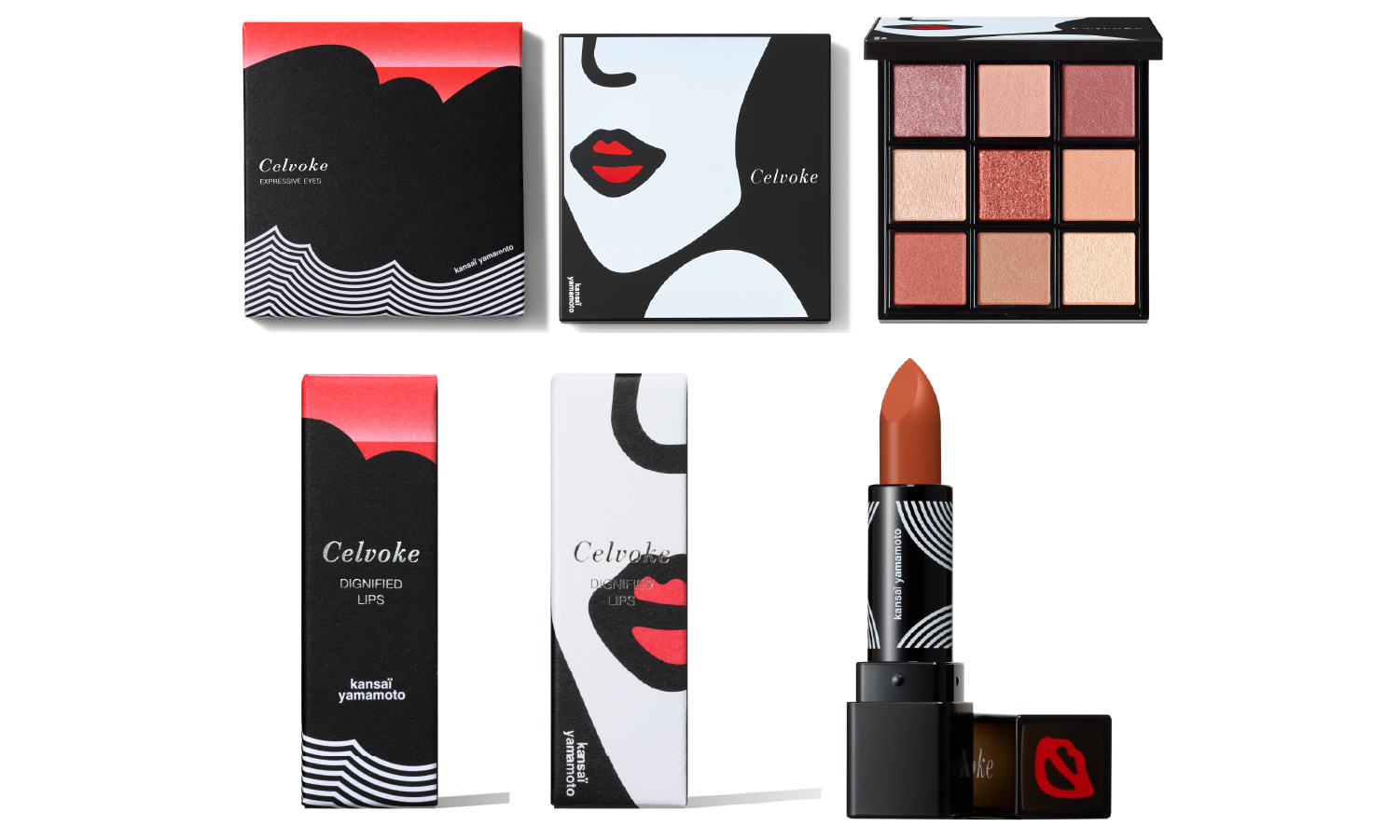 Celvoke × kansaï yamamotoのコラボコスメが登場のサムネイル