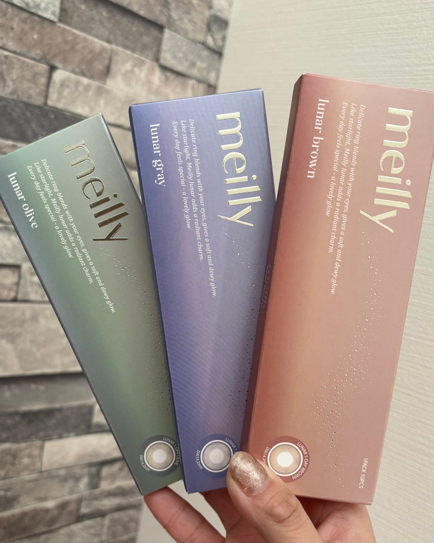 lunar/meilly/ワンデー(1DAY)カラコンを使ったクチコミ(9枚目)