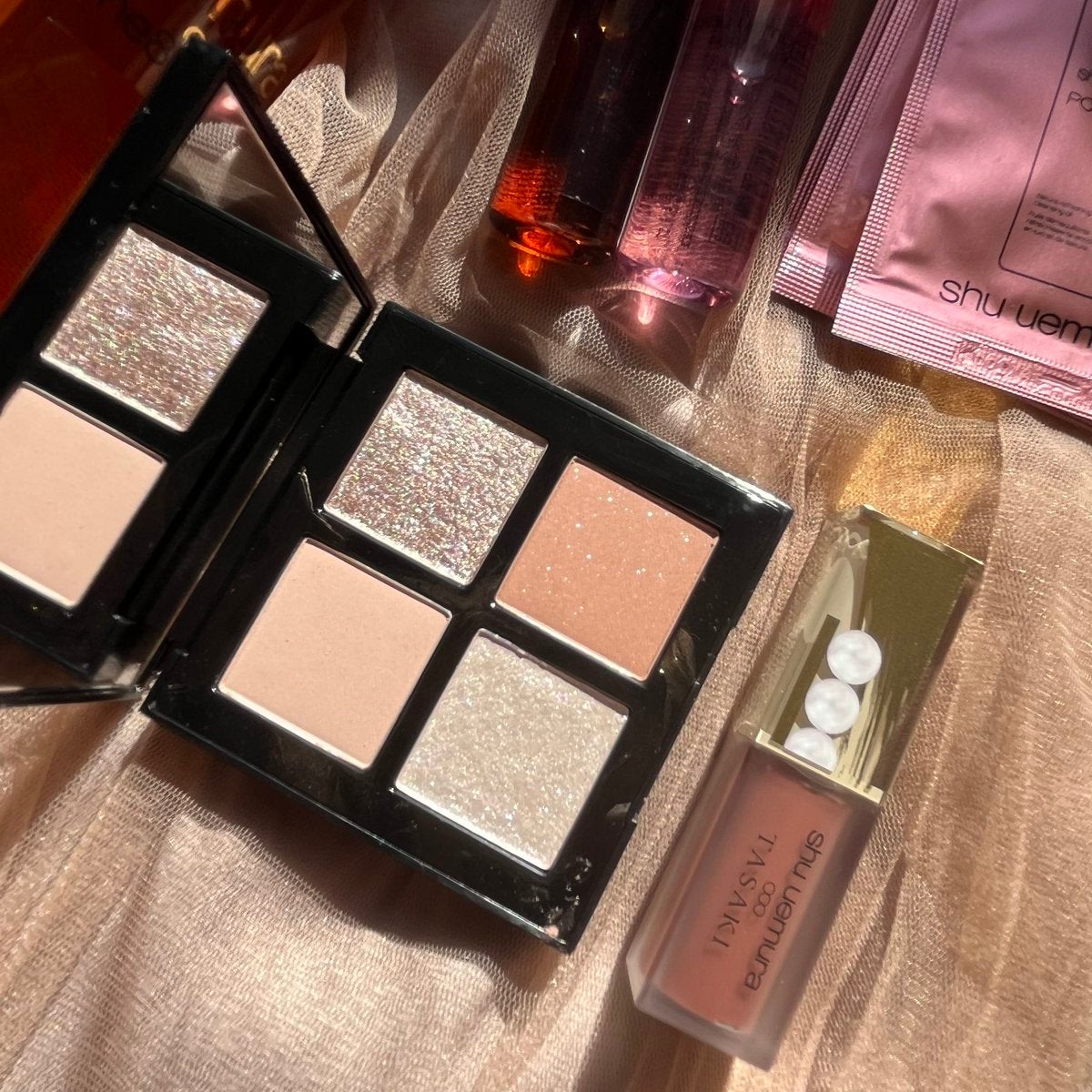 アイスカルプト ハーモニー ベージュ/shu uemura/アイシャドウパレットを使ったクチコミ（3枚目）