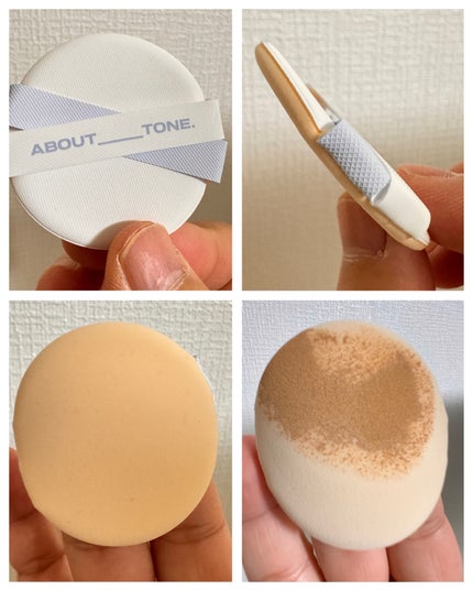 スキンレイヤーフィットクッション/ABOUT TONE/クッションファンデーションを使ったクチコミ(6枚目)