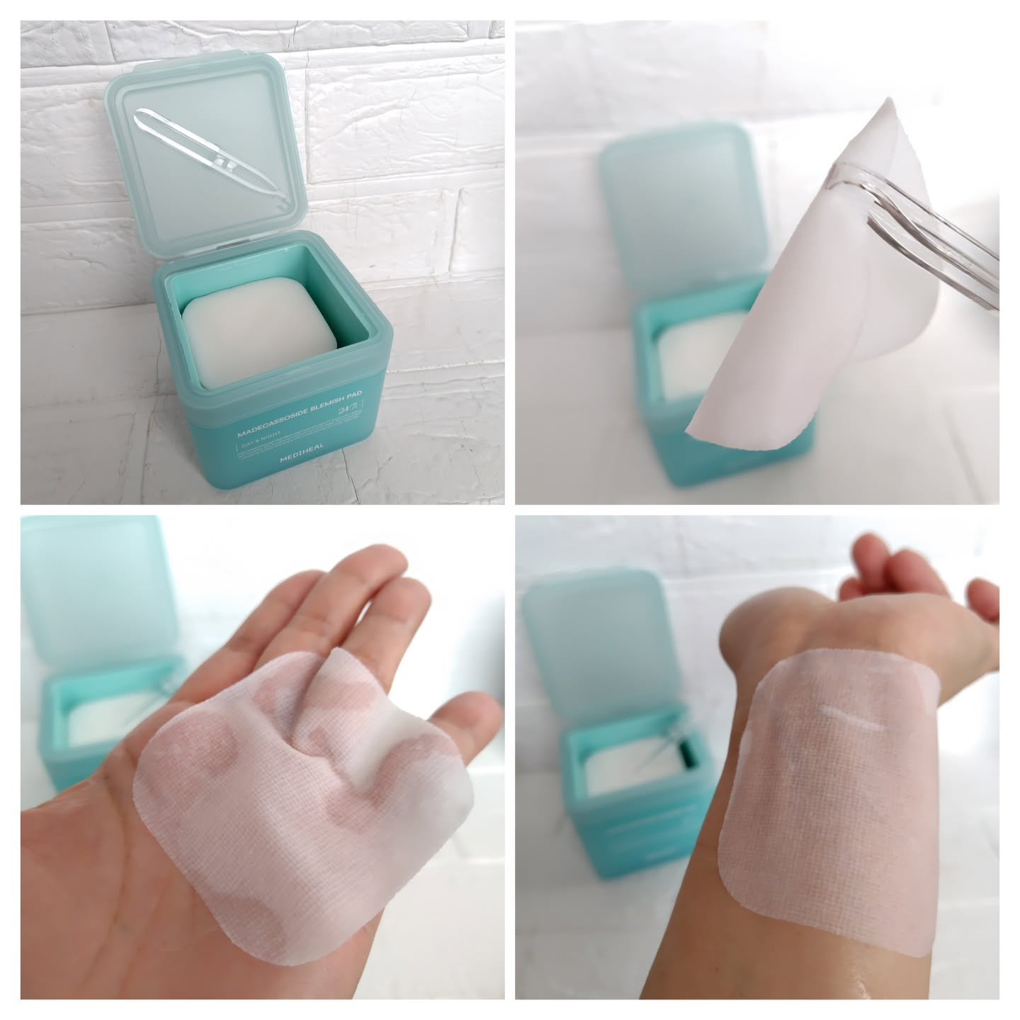 マデカッソシドブレミッシュパッド/MEDIHEAL/トナーパッドを使ったクチコミ（2枚目）