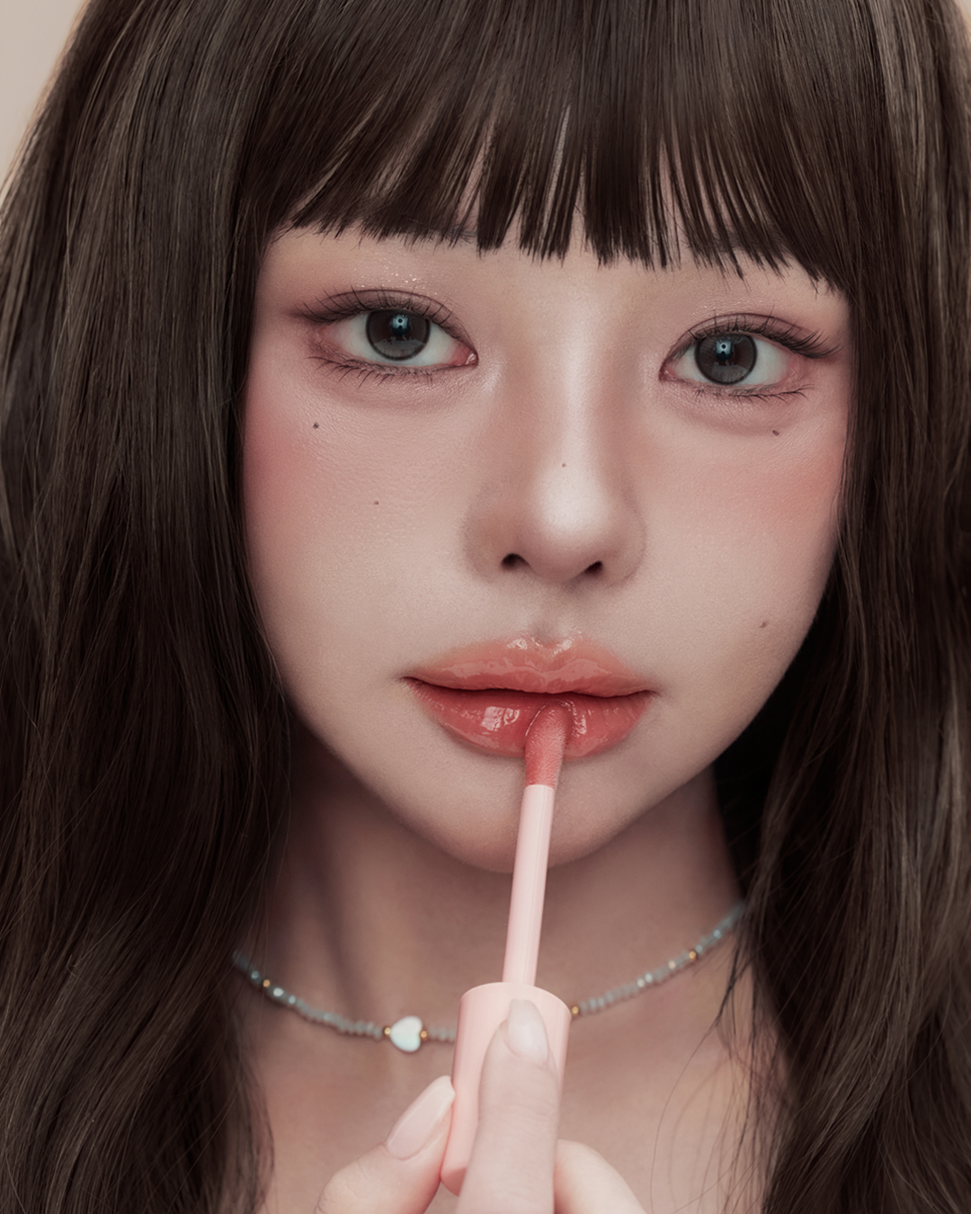 ジンジャーシュガーカラーリップセラム/ETUDE/リップ美容液を使ったクチコミ（2枚目）