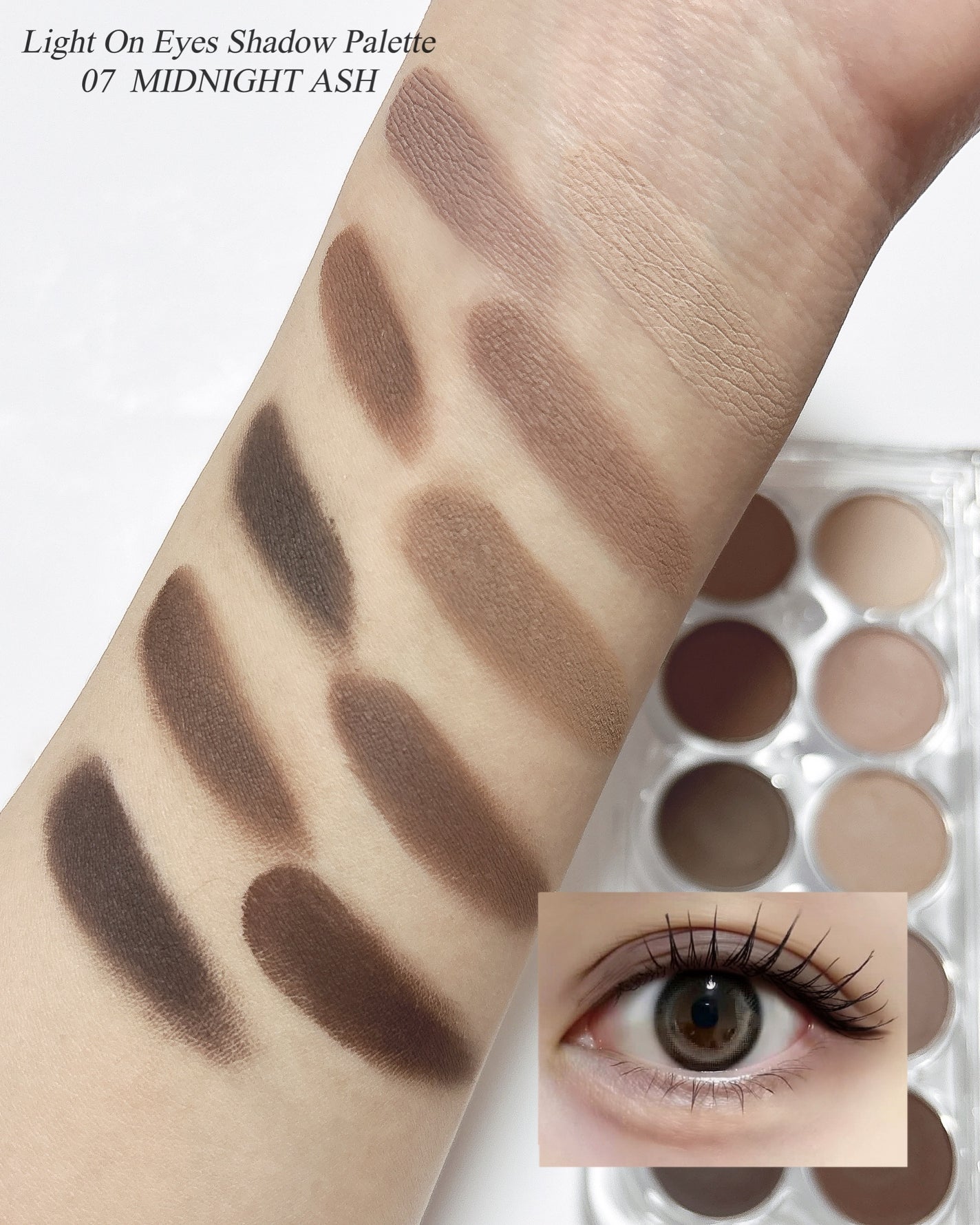 ライトオンアイズシャドウパレット/ルミル/アイシャドウパレットを使ったクチコミ(4枚目)