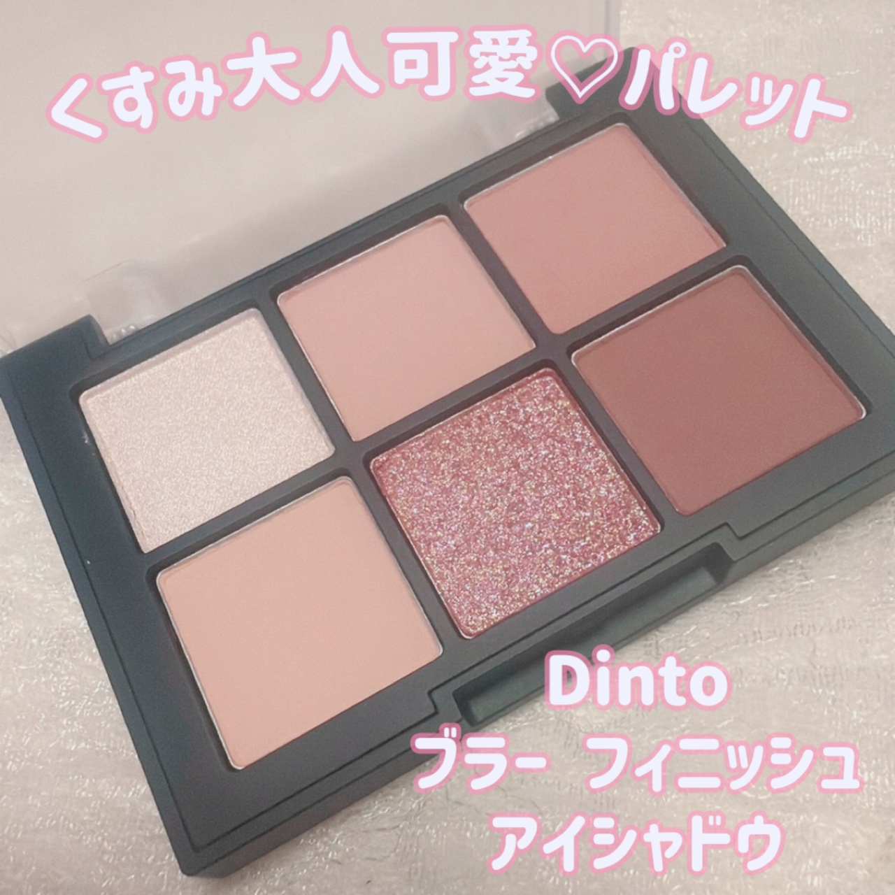 ブラーフィニシュシャドウパレット/Dinto/アイシャドウパレットを使ったクチコミ（1枚目）