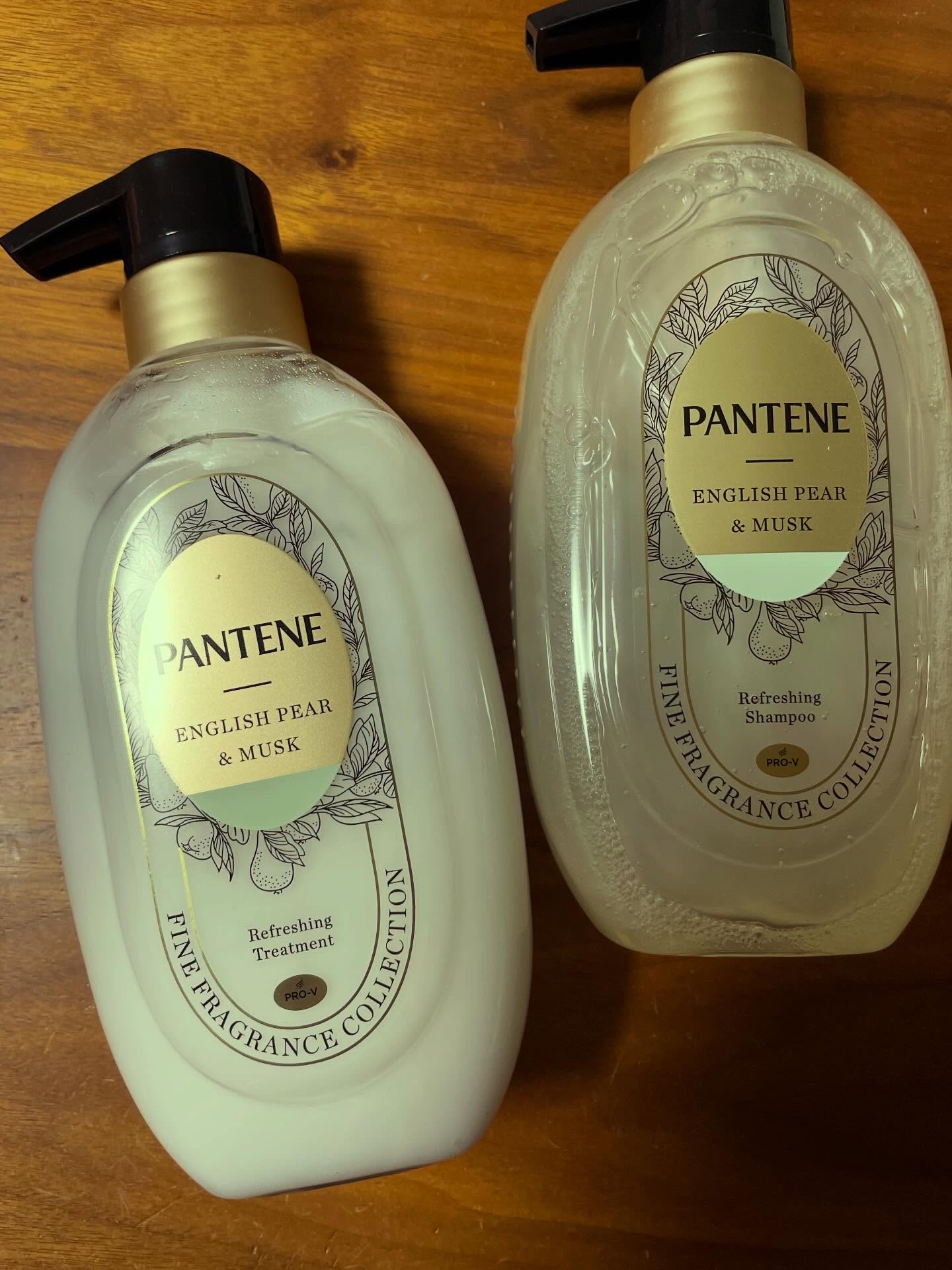 ファインフレグランスコレクション イングリッシュペアー＆ムスクの香り リフレッシングシャンプー/トリートメント/パンテーン/市販シャンプーを使ったクチコミ（1枚目）