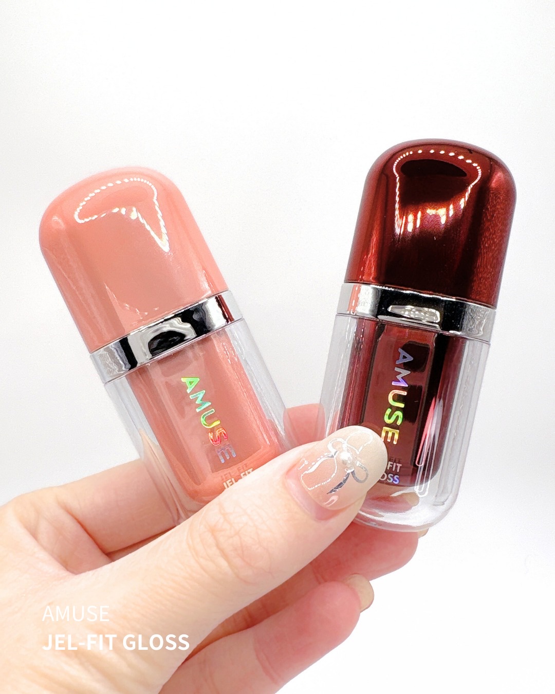 ジェルフィットグロス/AMUSE/リップグロスを使ったクチコミ（2枚目）